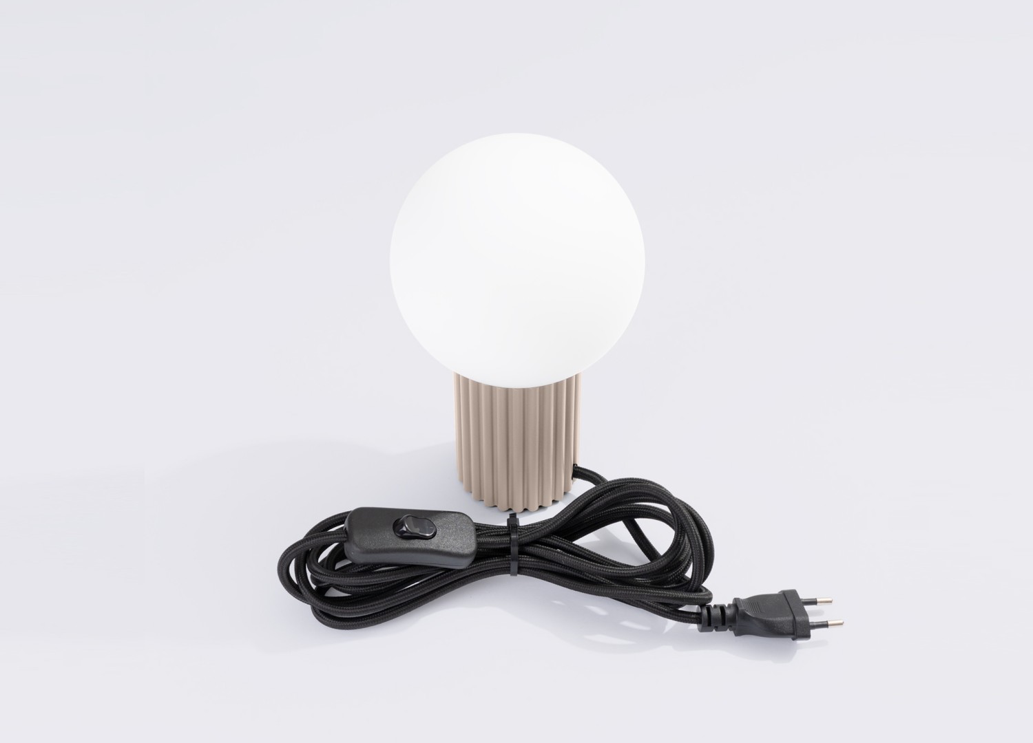 Lampe à poser HALO taupe – vue complémentaire 5