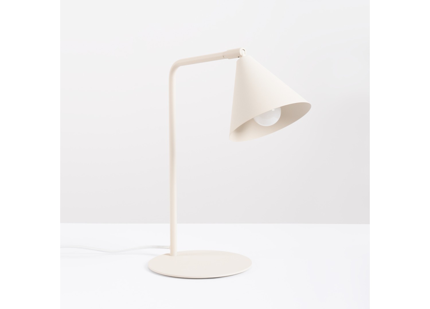 Lampe à poser NOX beige – vue complémentaire 2