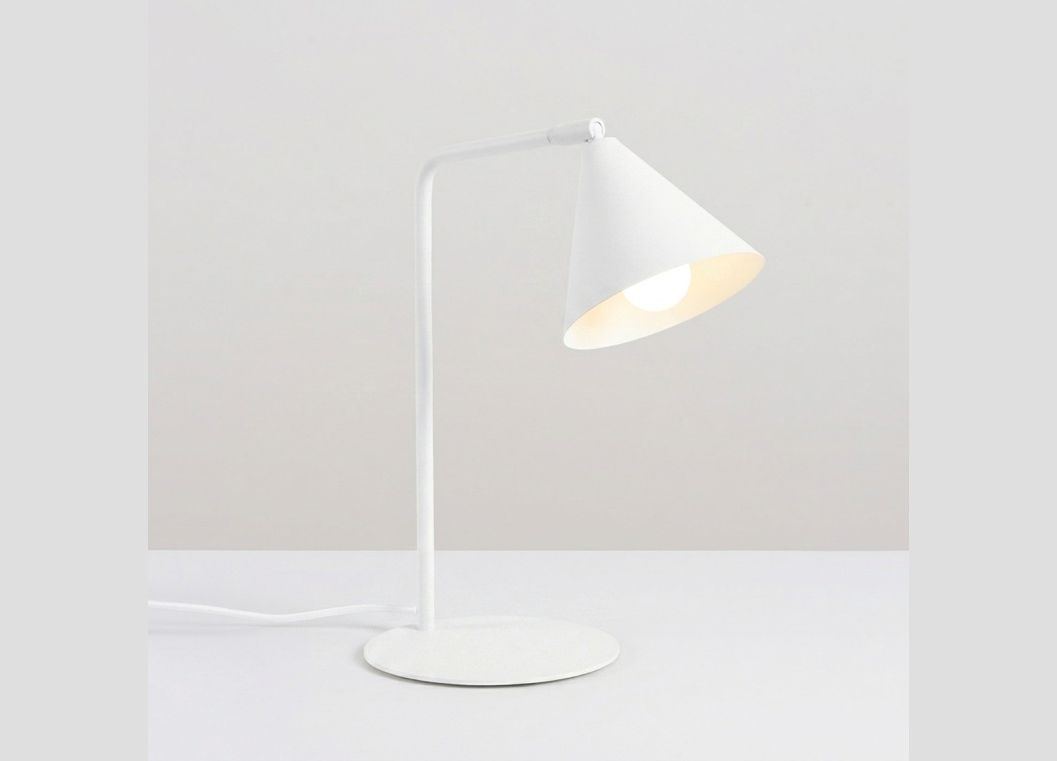 Lampe à poser NOX blanc – vue complémentaire 3