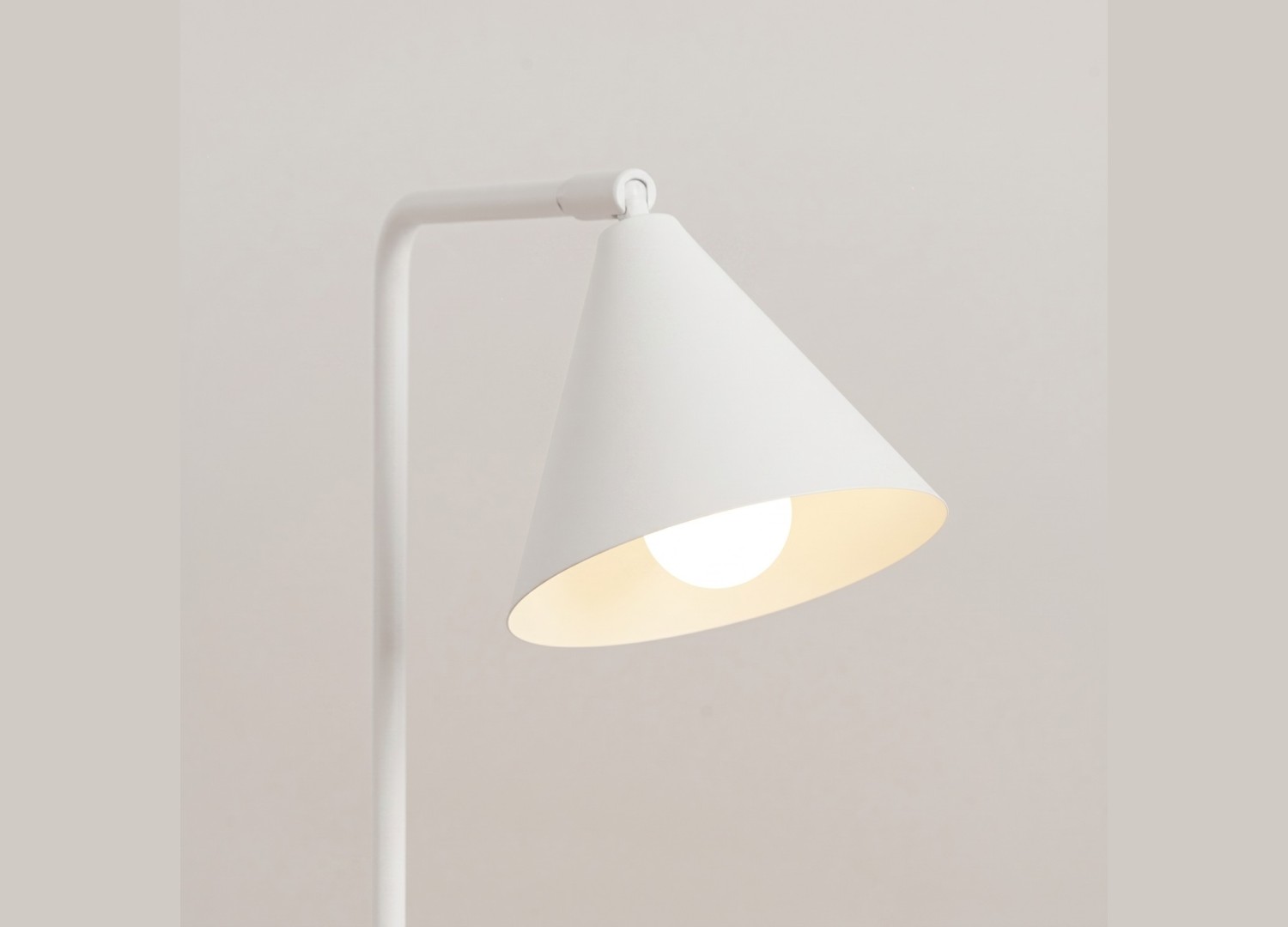 Lampe à poser NOX blanc – vue complémentaire 4