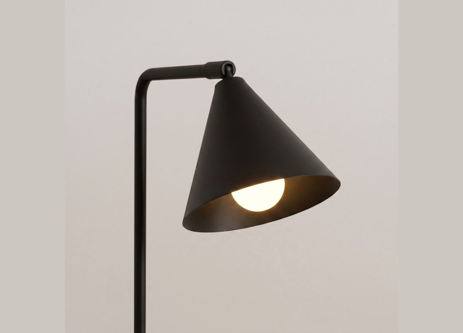 Lampe à poser NOX noir – vue complémentaire 4