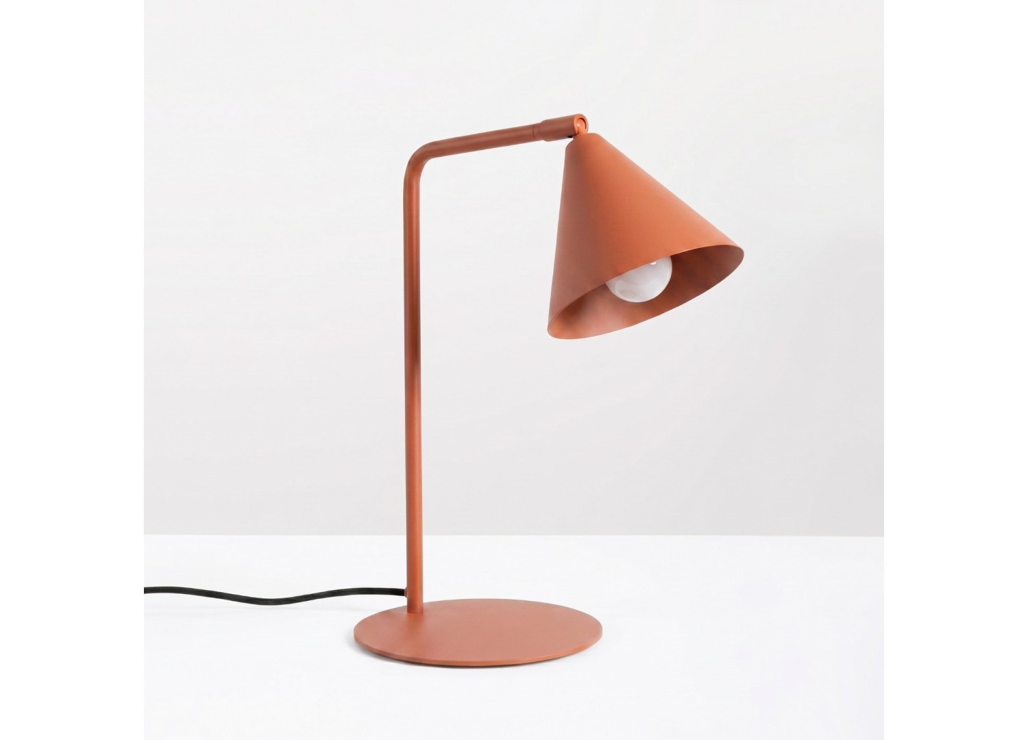 Lampe à poser NOX ocre rouge – vue complémentaire 2
