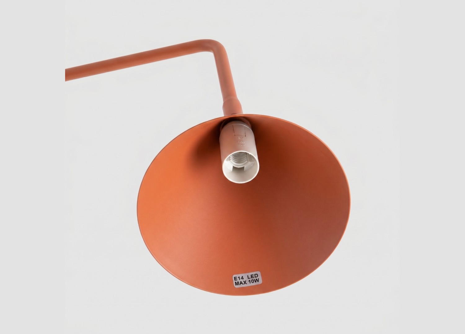 Lampe à poser NOX ocre rouge – vue complémentaire 7