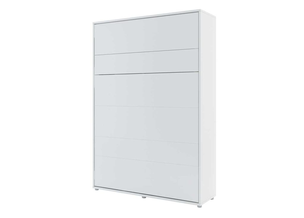 Lit blanc escamotable vertical 140x200 cm Bed Concept