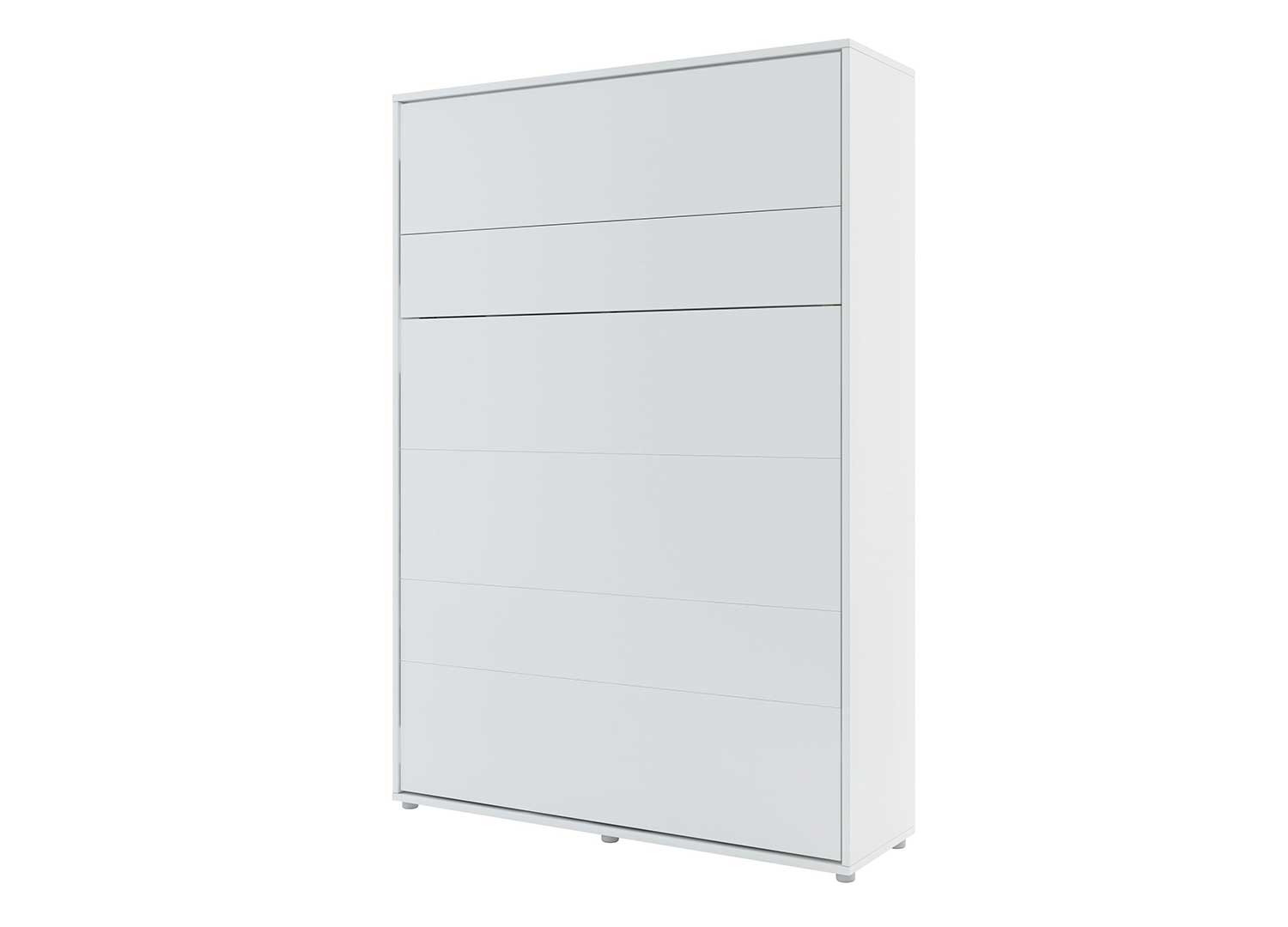 Lit blanc escamotable vertical 140x200 cm Bed Concept
