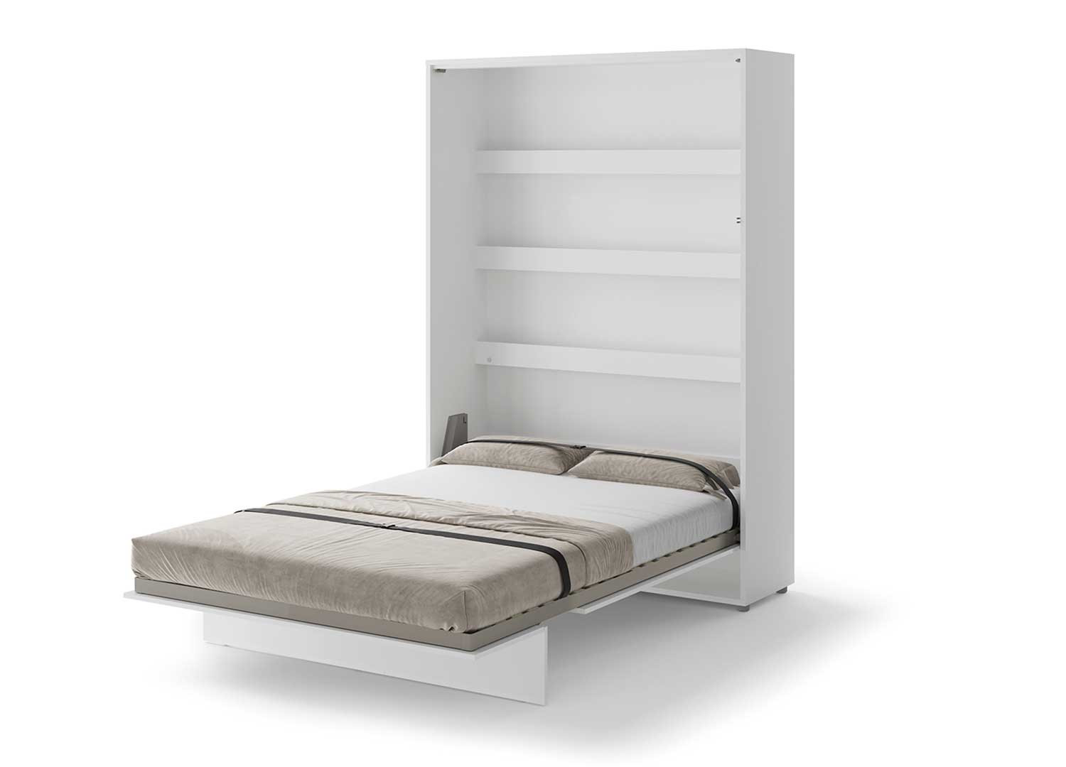 Lit blanc escamotable vertical 140x200 cm Bed Concept