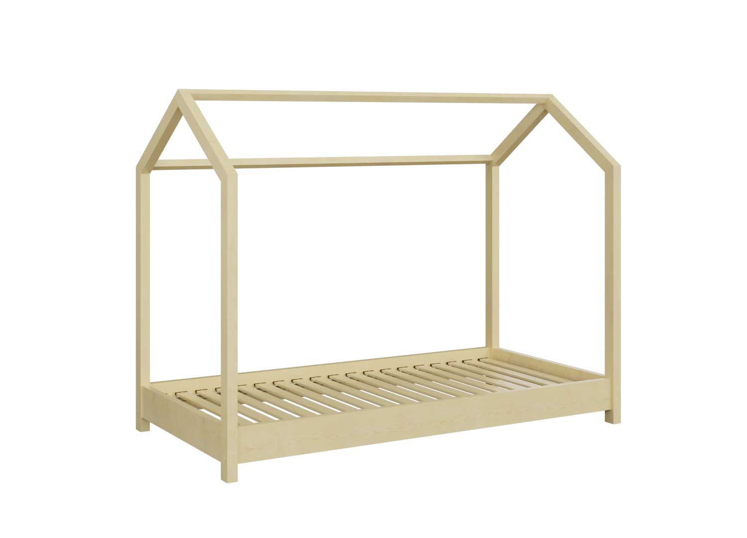 Lit cabane enfant garçon et fille en bois de pin