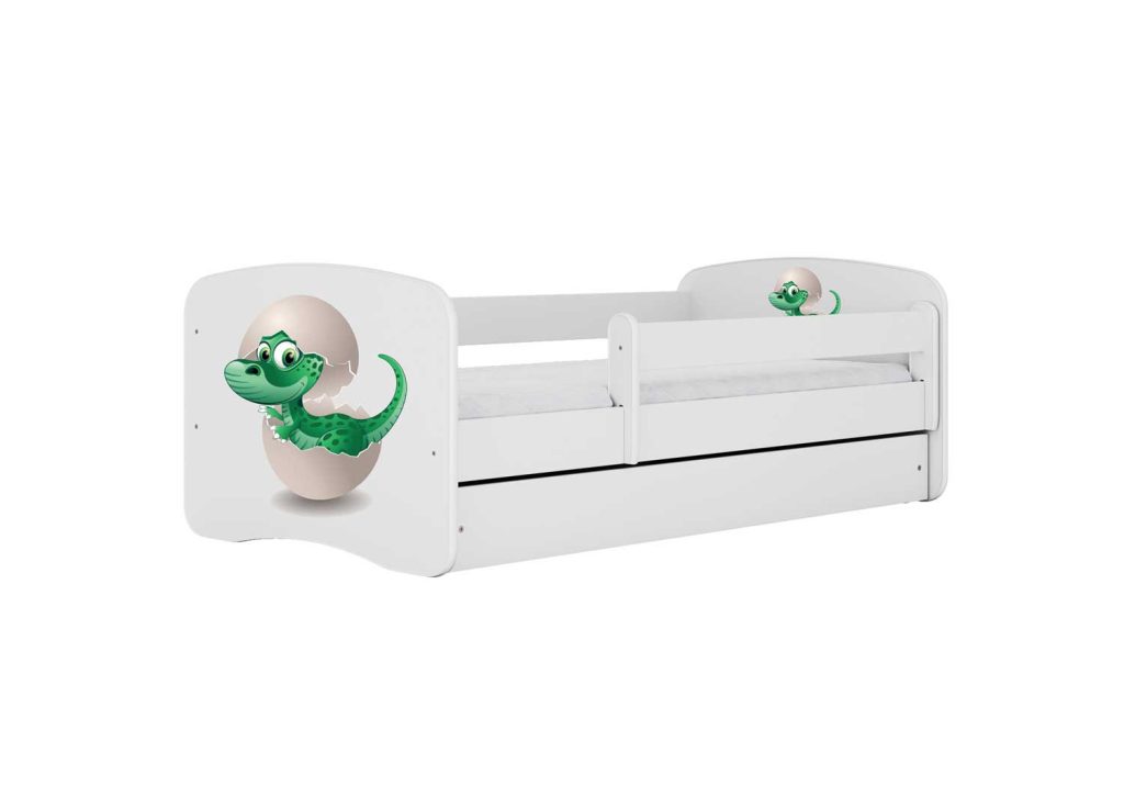 Lit enfant avec tiroir de lit + matelas + sommier 3 couchages