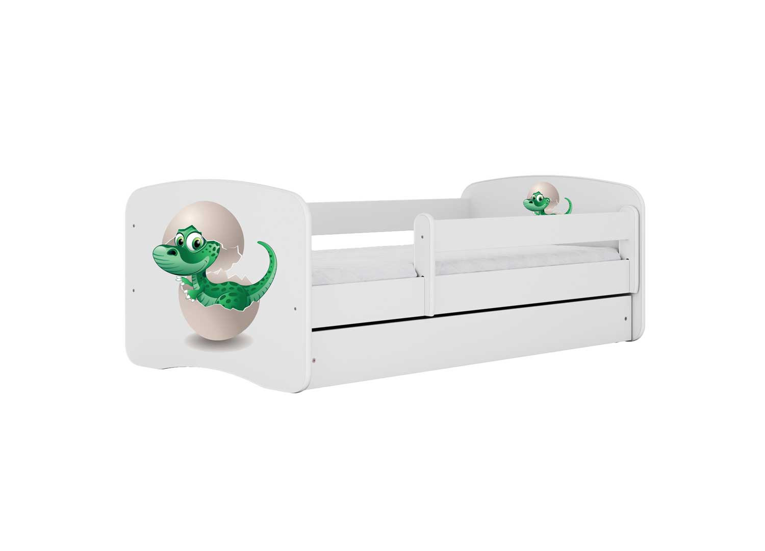 Lit enfant avec tiroir de lit + matelas + sommier 3 couchages