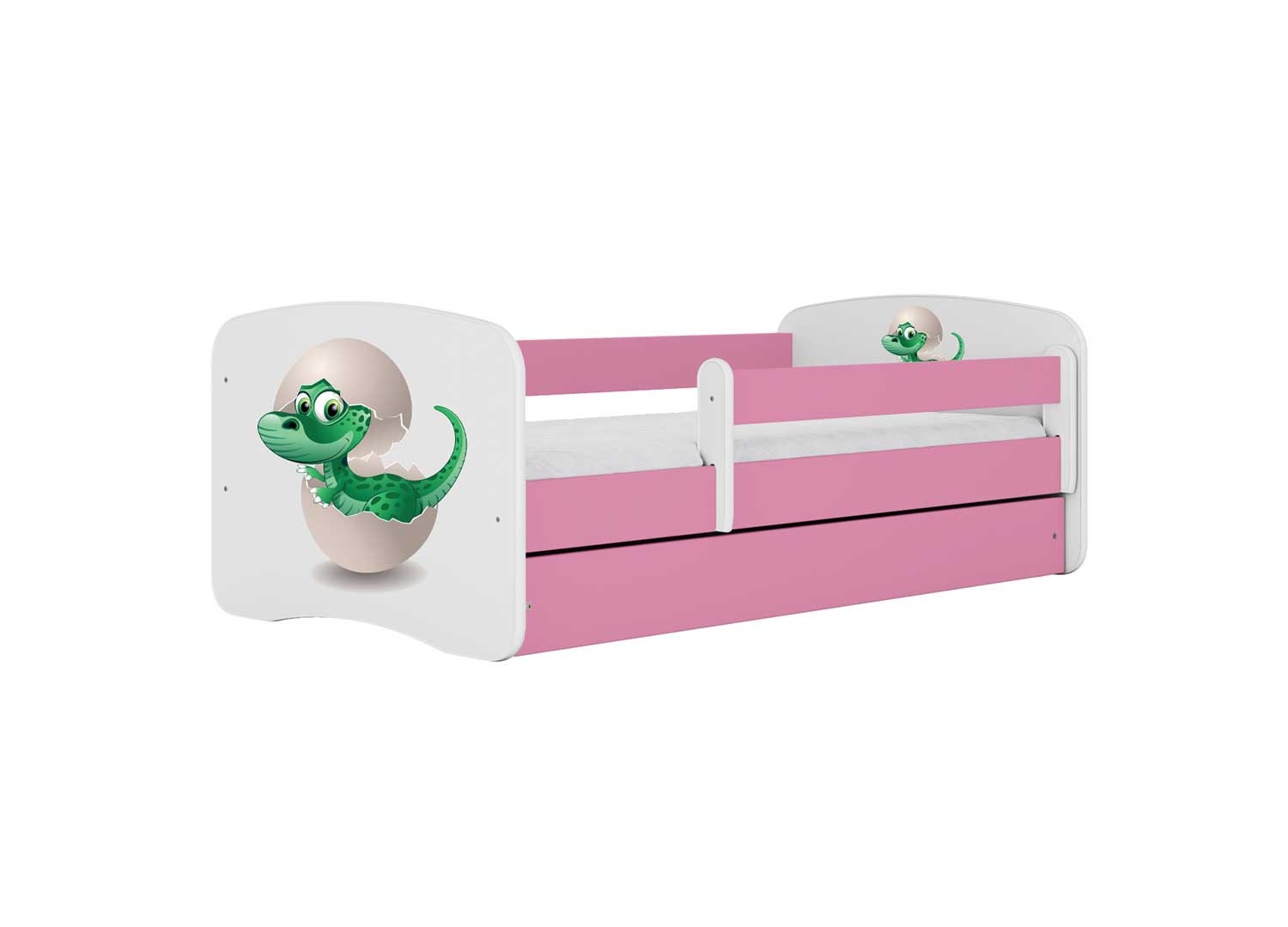 Lit enfant avec tiroir de lit + matelas + sommier 3 couchages