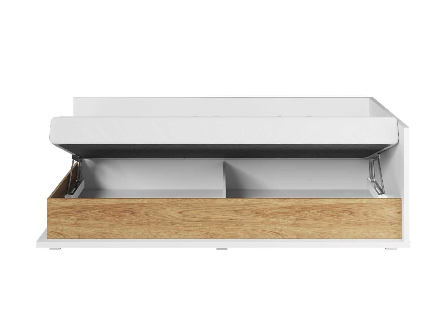 Lit enfant version droite 90x200 cm avec rangement