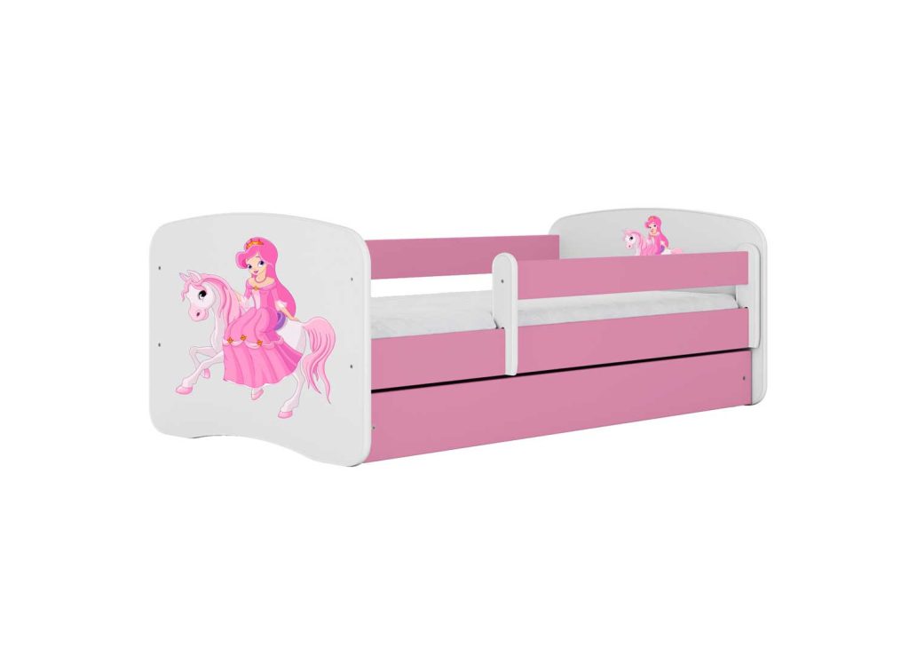 Lit pour fille princesse 70x140, 80x160, 80x180 cm