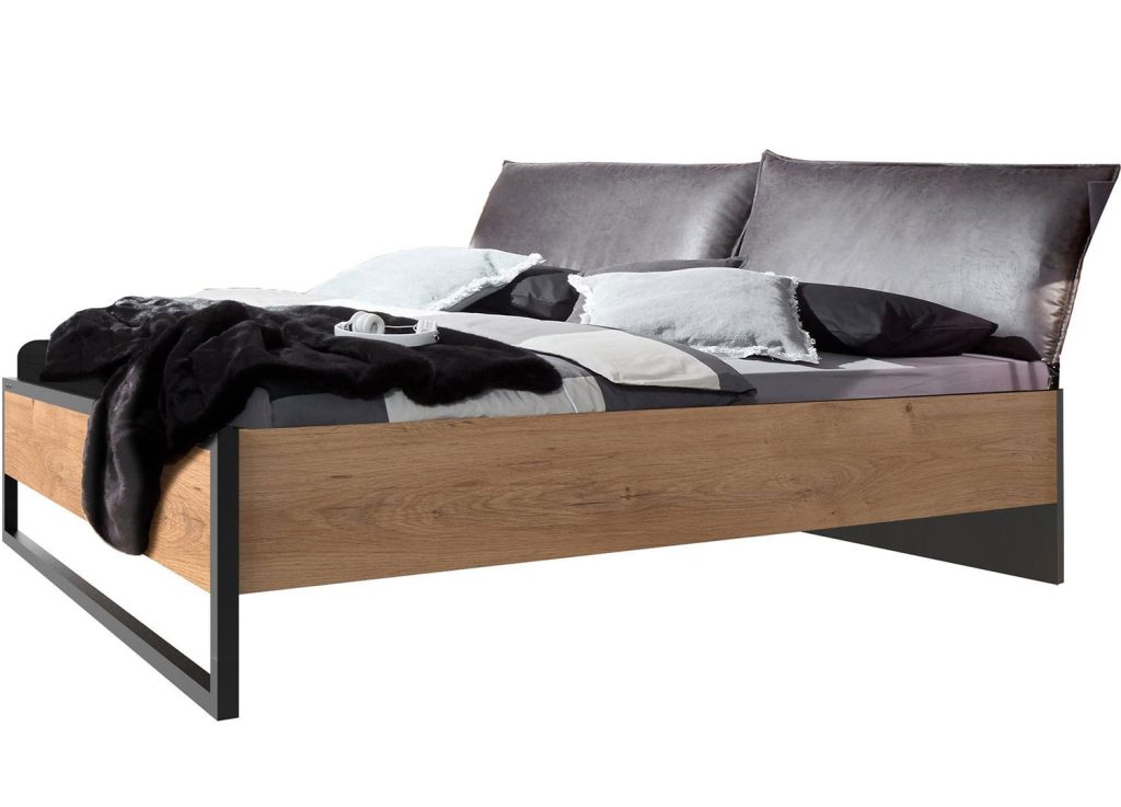 Lit style industriel vintage 160x200 cm