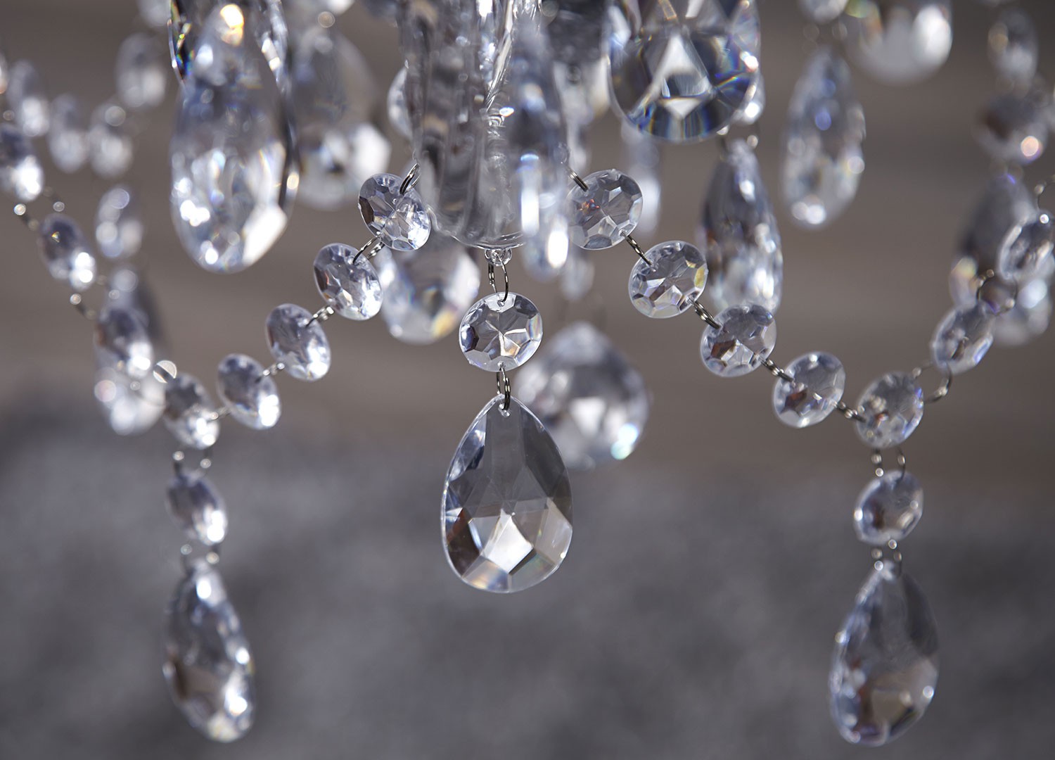 Lustre luminaire baroque cristal