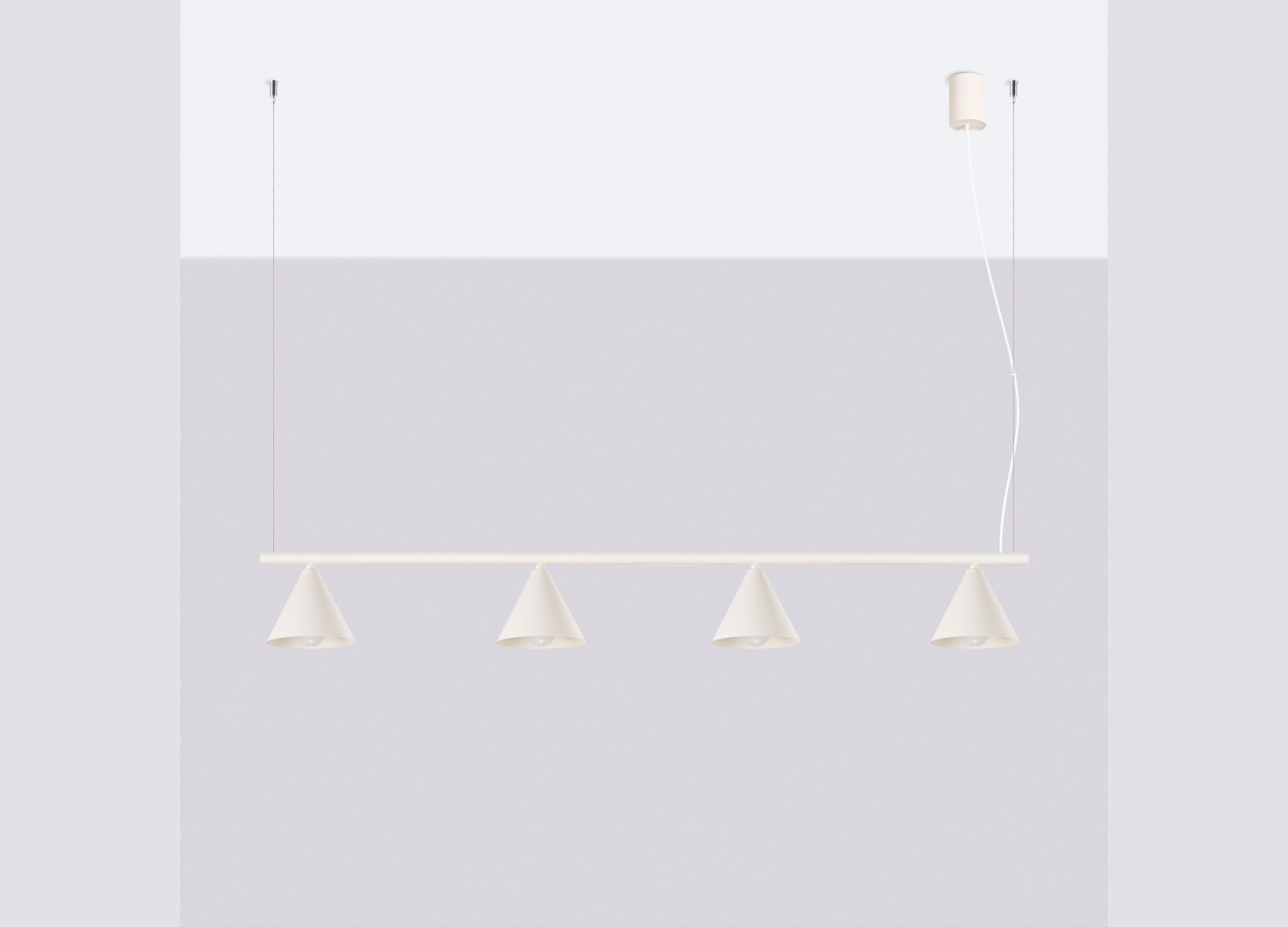 Lustre NOX 4L beige – vue complémentaire 2