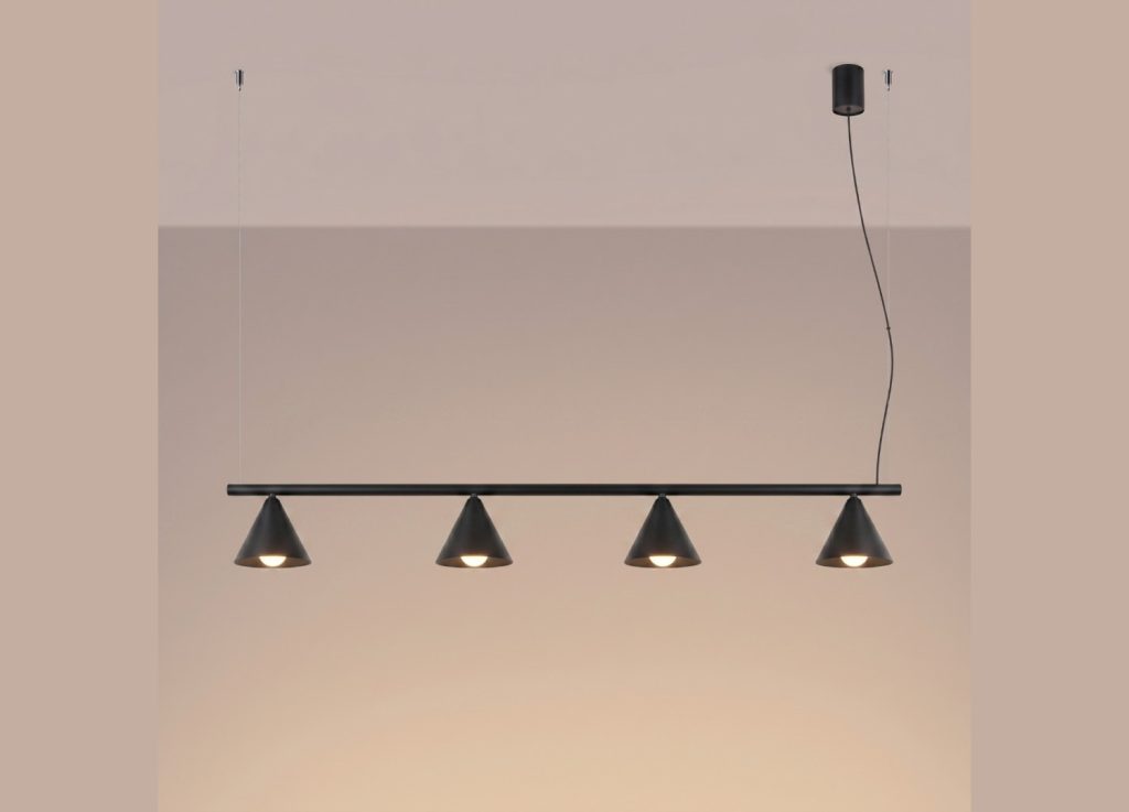 Lustre NOX 4L noir – vue complémentaire 3