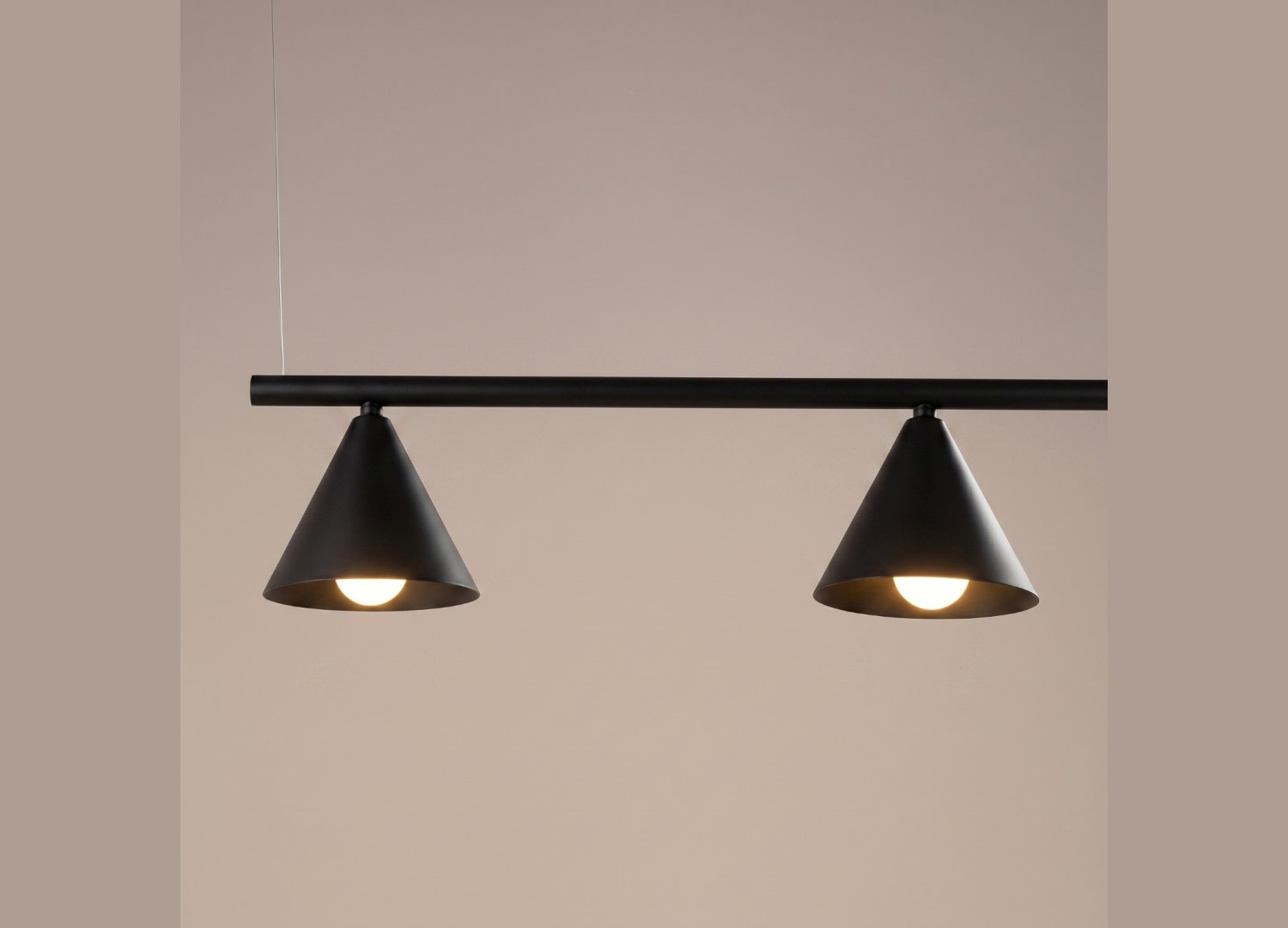 Lustre NOX 4L noir – vue complémentaire 4