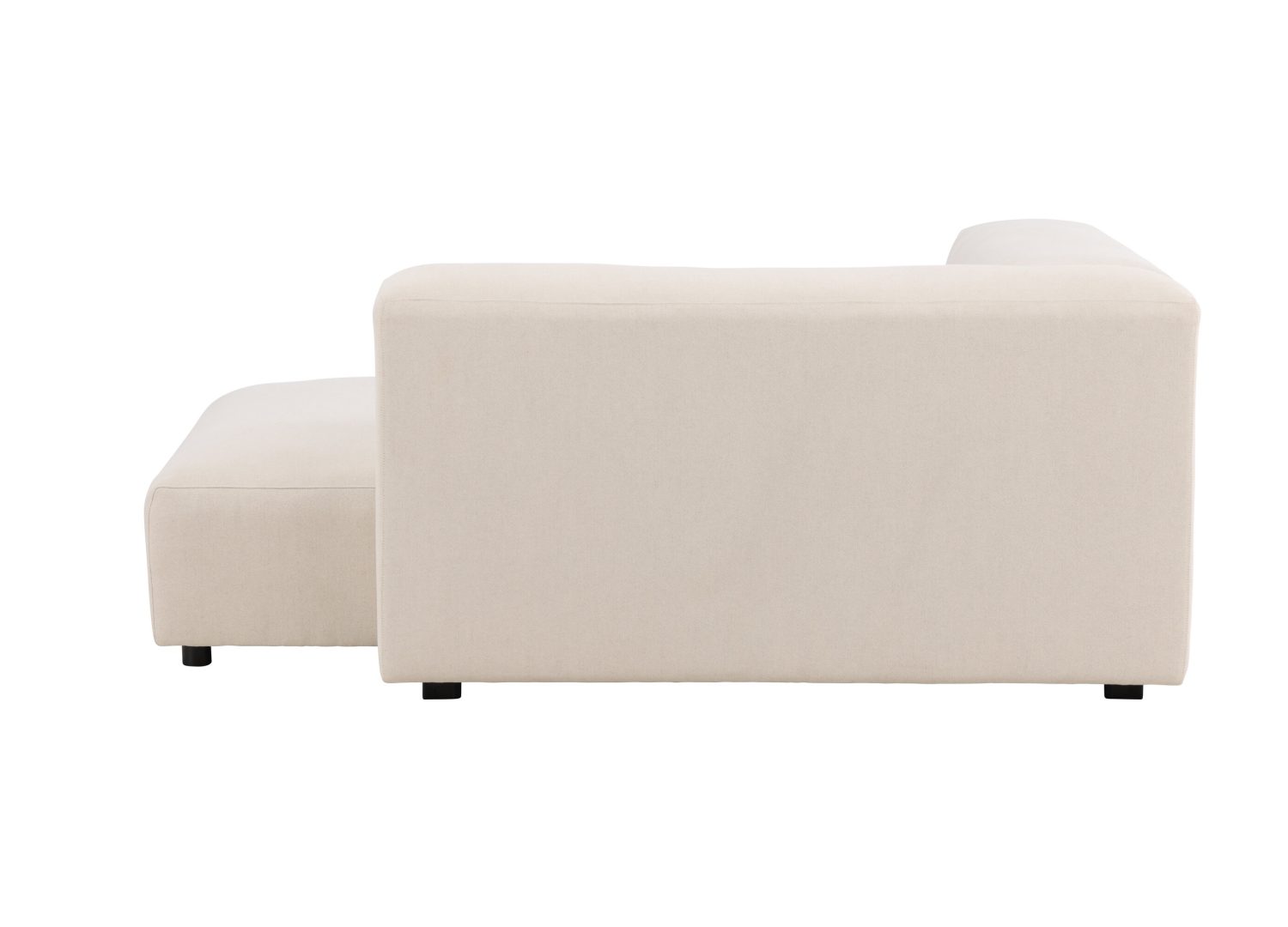 Vue produit du canapé Mavi beige