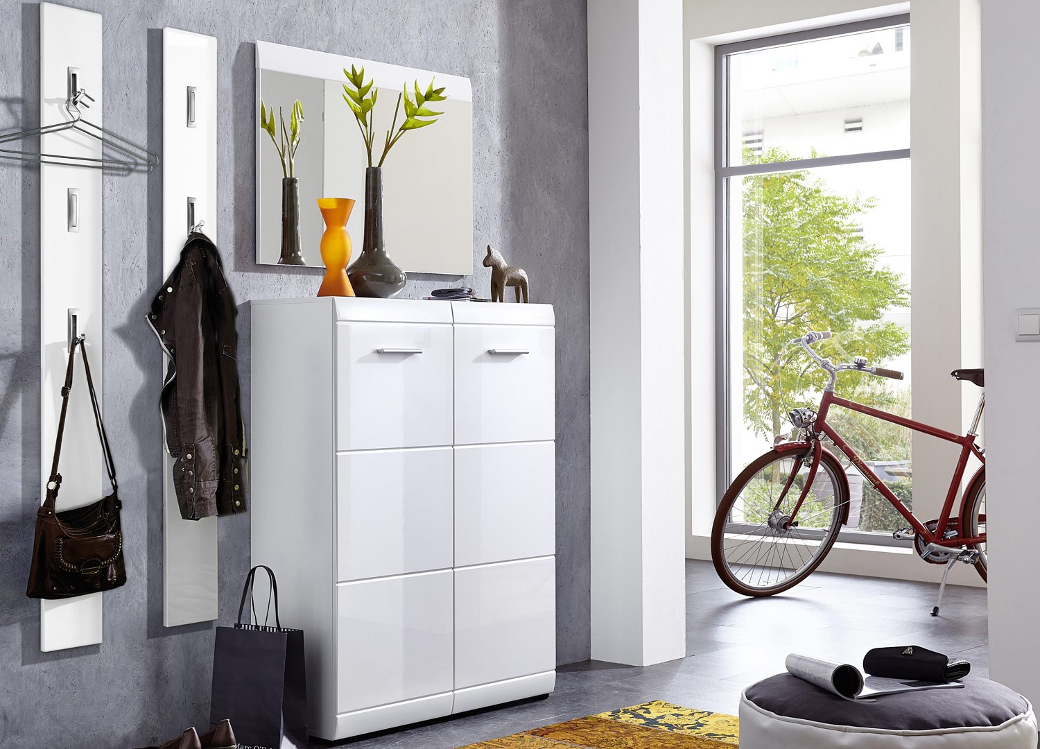 Meuble à chaussures et vestiaire pas cher