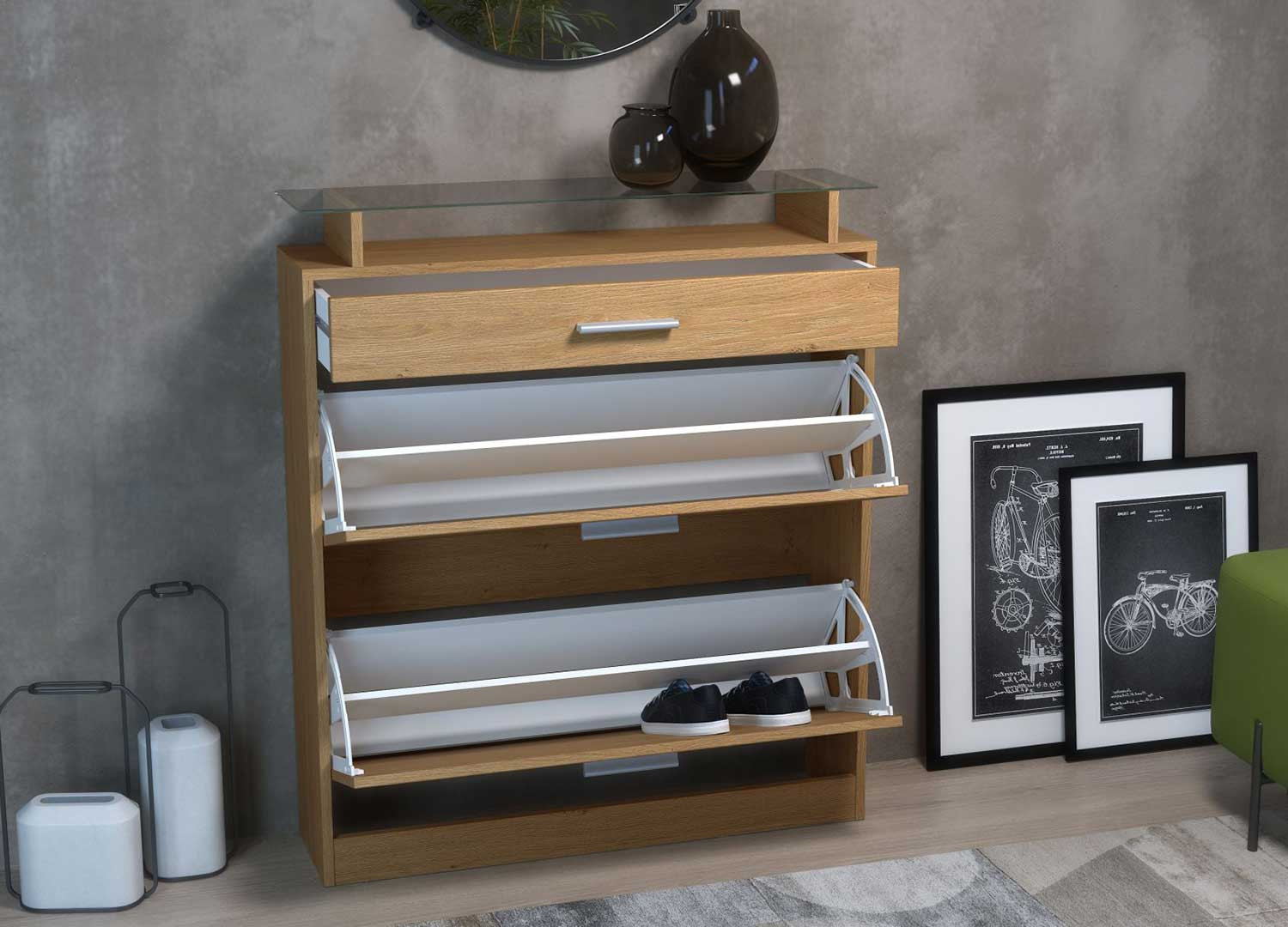Meuble à chaussures moderne compact Cargo
