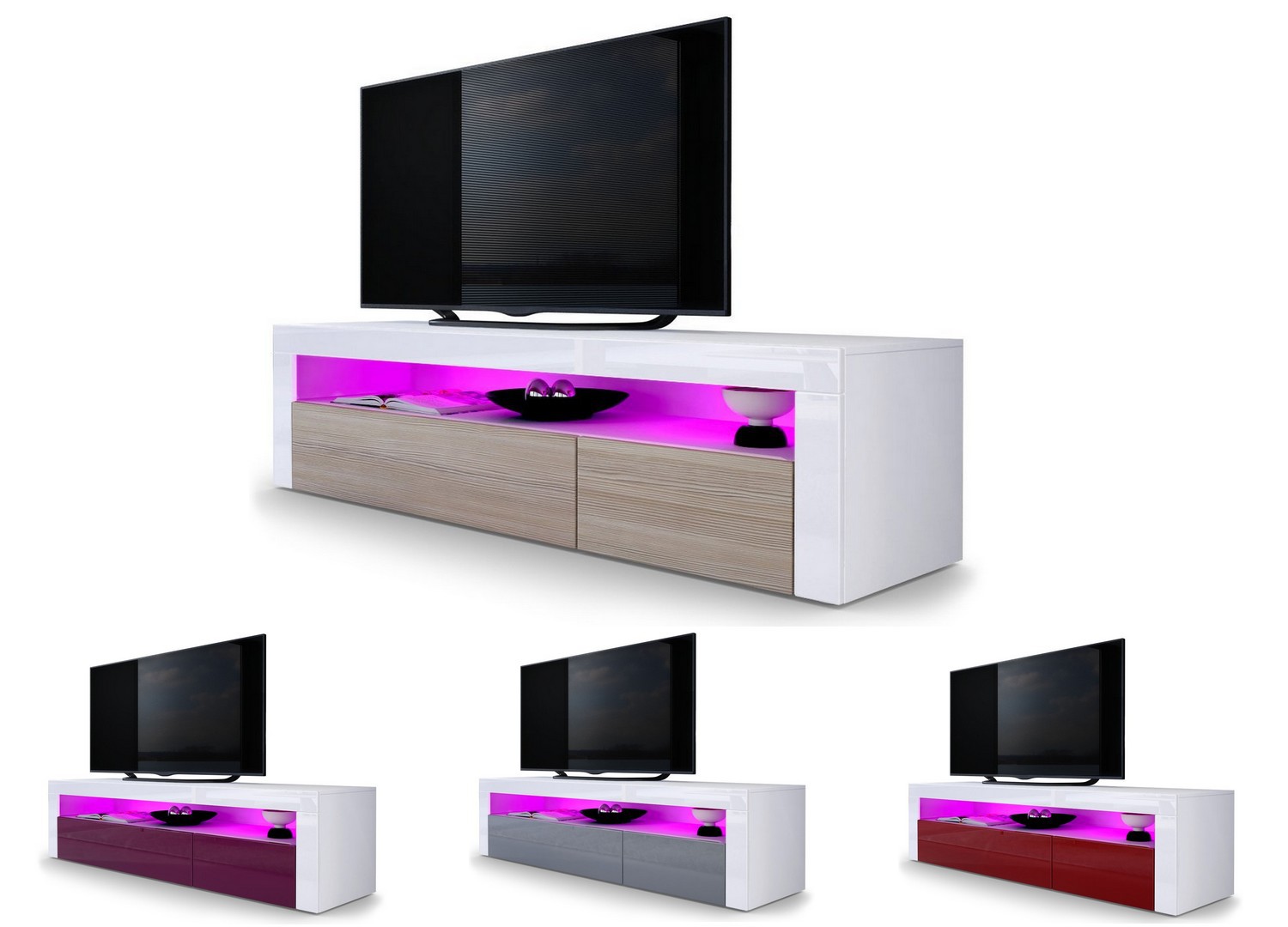 Meuble banc télé design