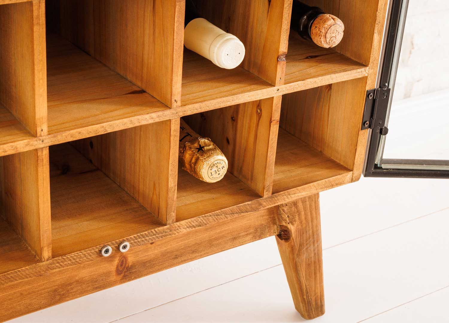 Meuble bar vitrine vintage