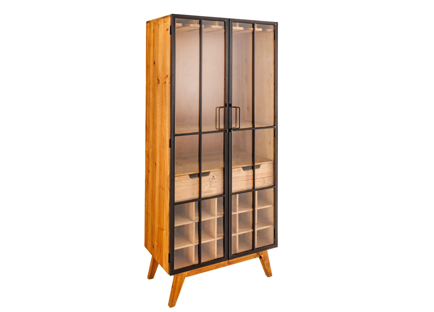 Meuble bar vitrine vintage