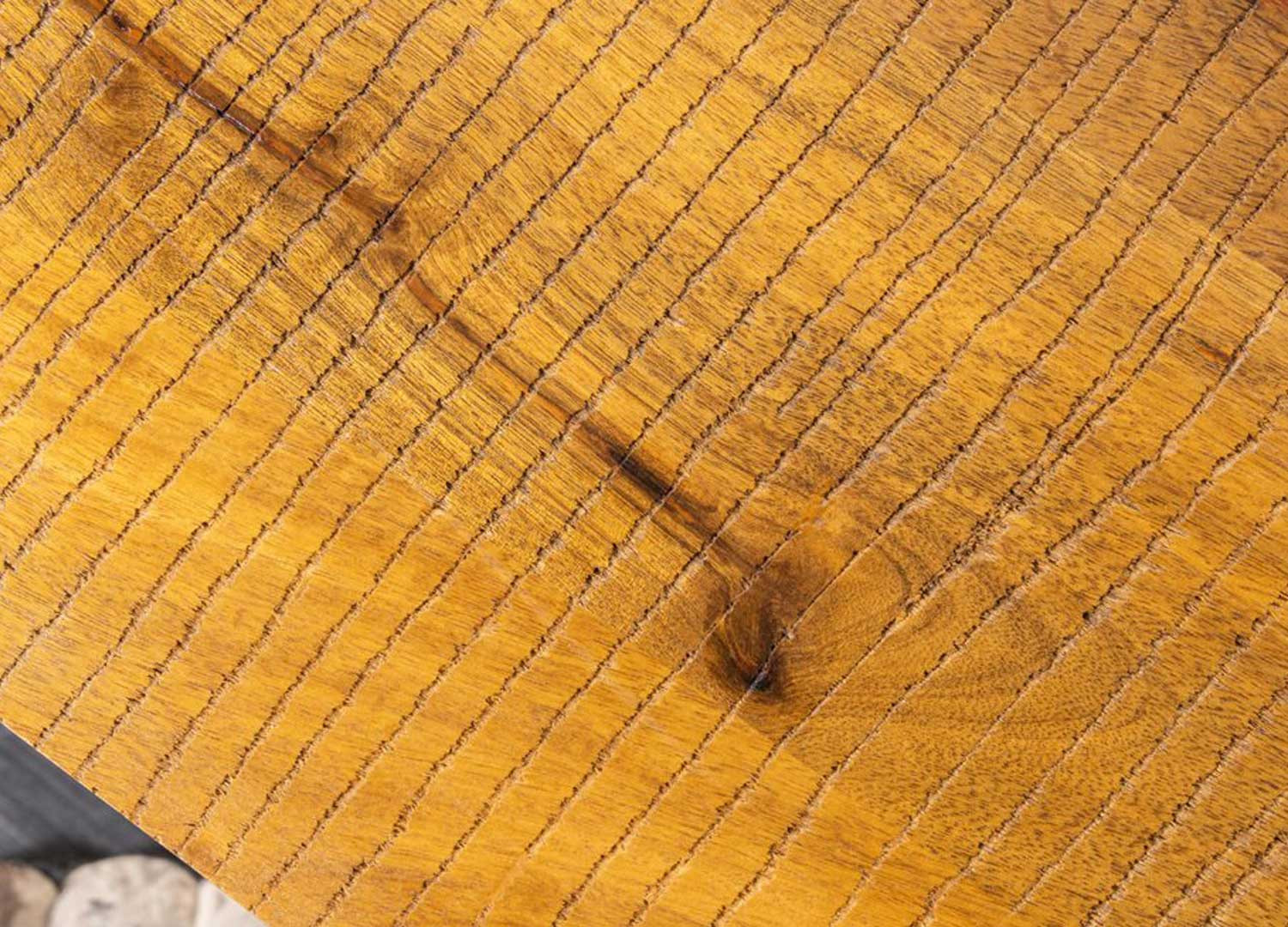 Meuble bureau en bois massif avec rangements