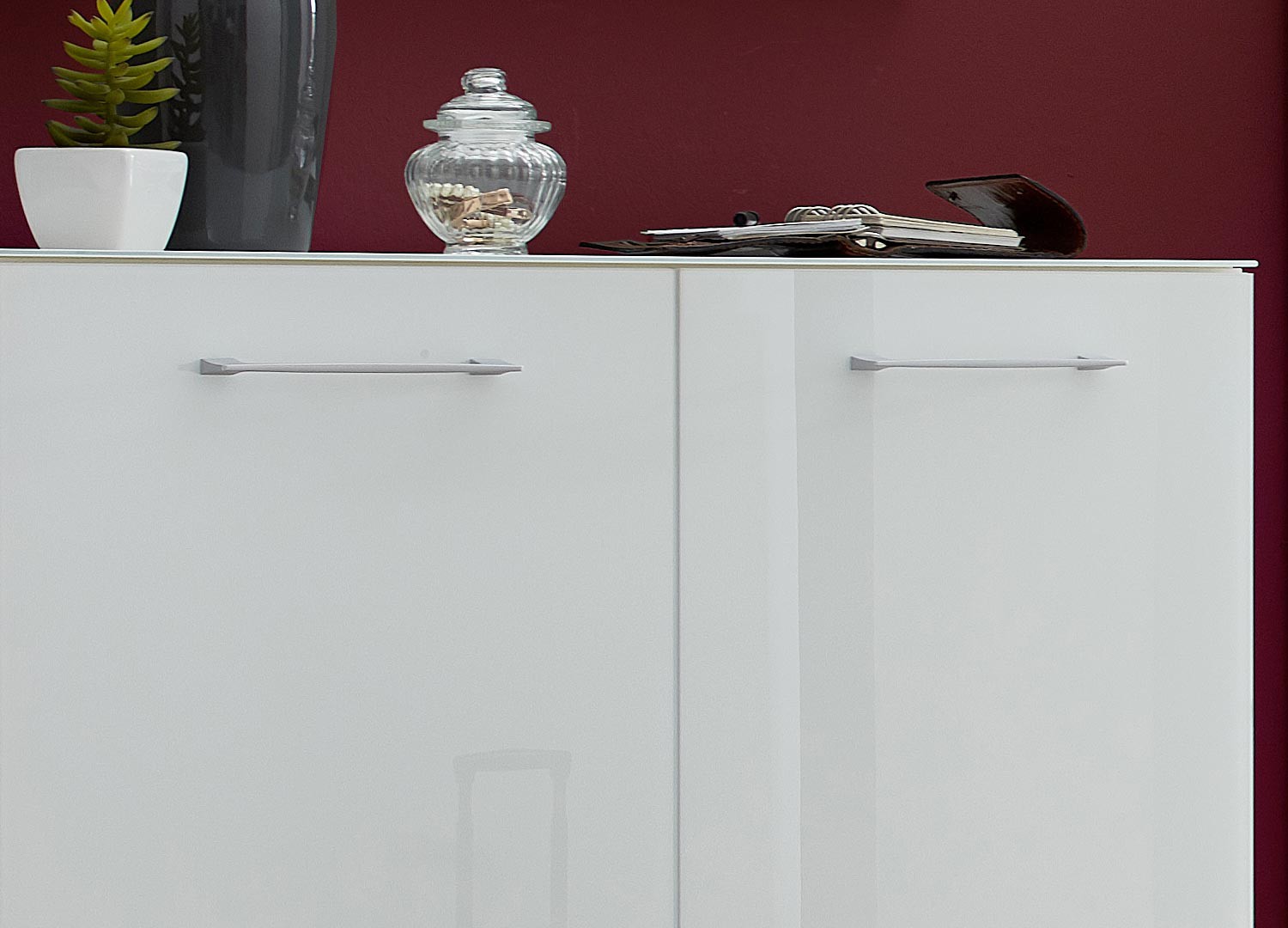 Meuble d'entrée complet blanc