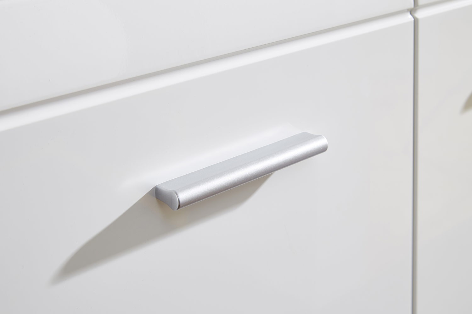 Meuble d'entrée laqué blanc