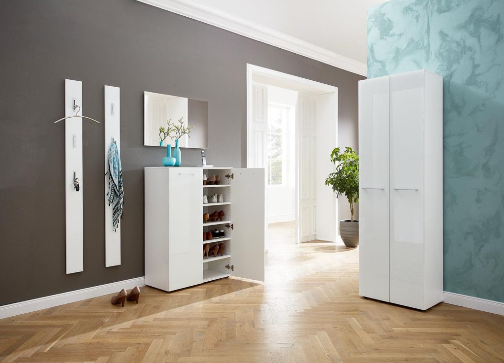 Meuble d'entrée moderne blanc