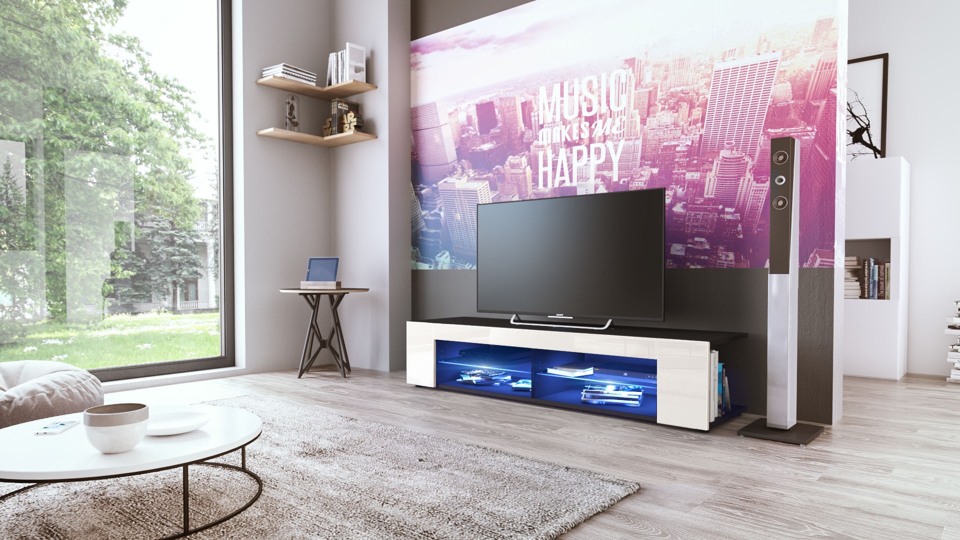 Meuble HIFI Design pas cher