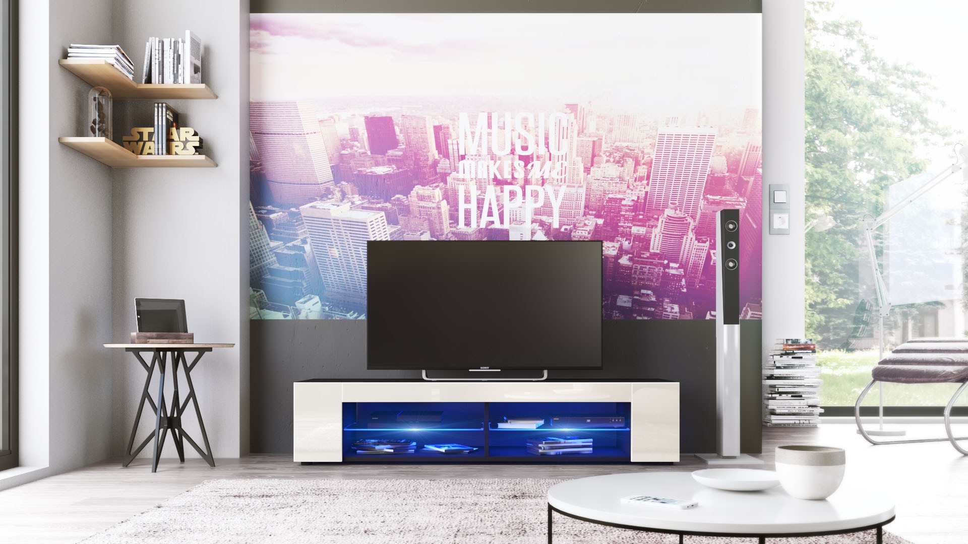Meuble HIFI Design pas cher