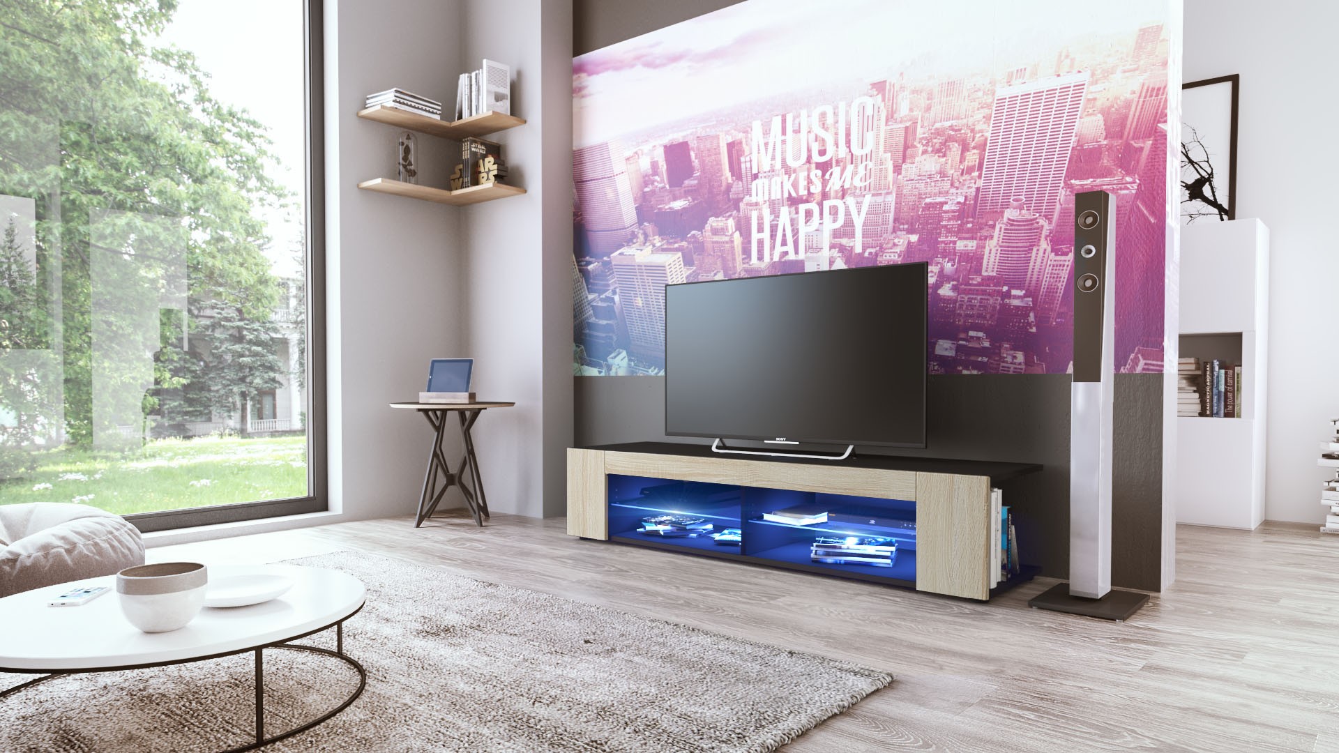 Meuble HIFI Design pas cher