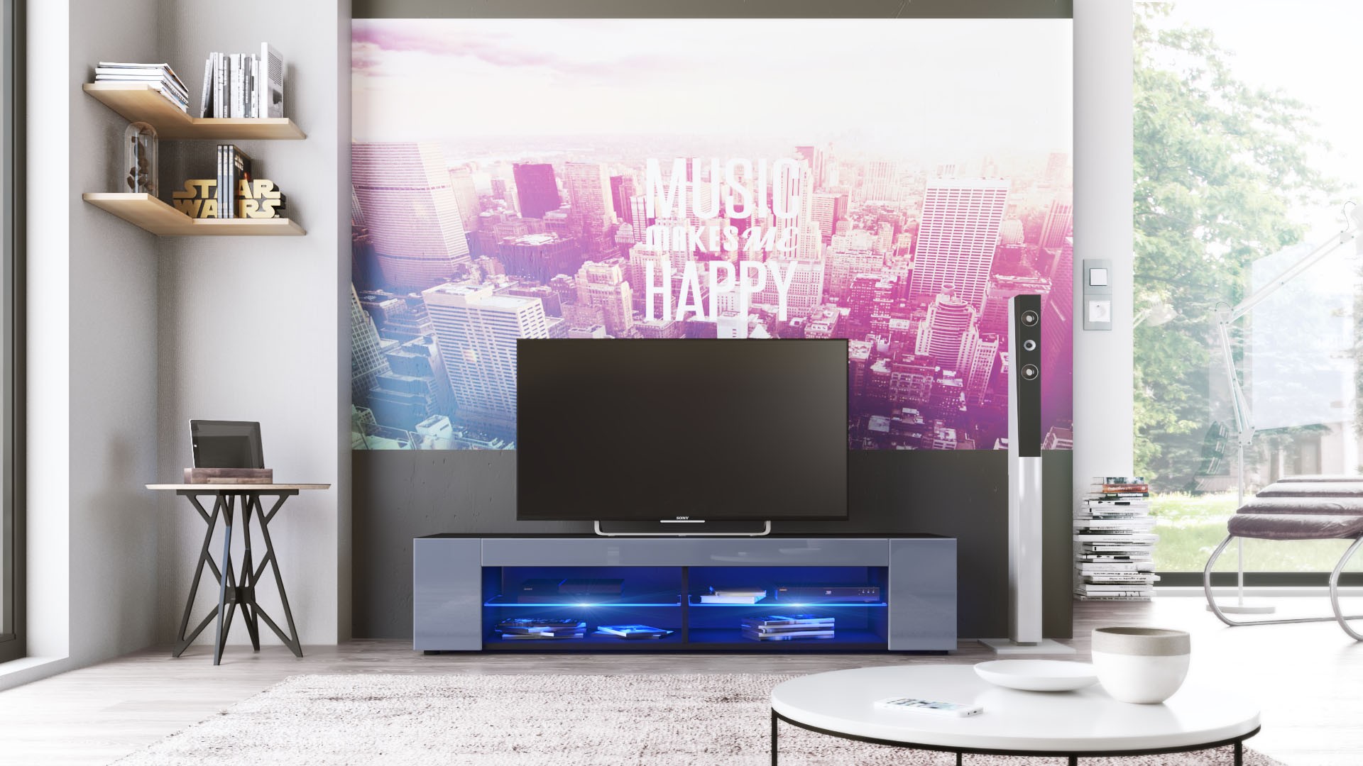 Meuble HIFI Design pas cher