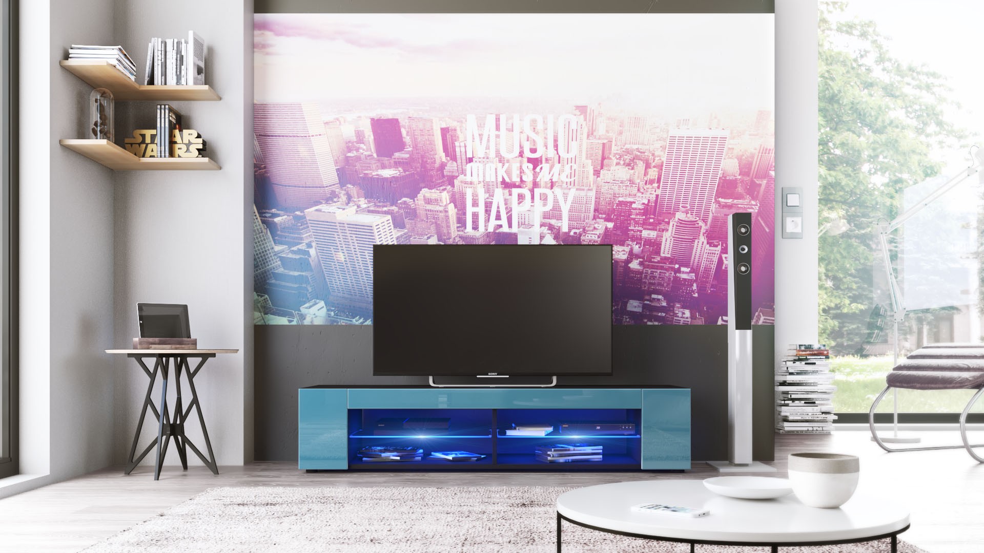 Meuble HIFI Design pas cher