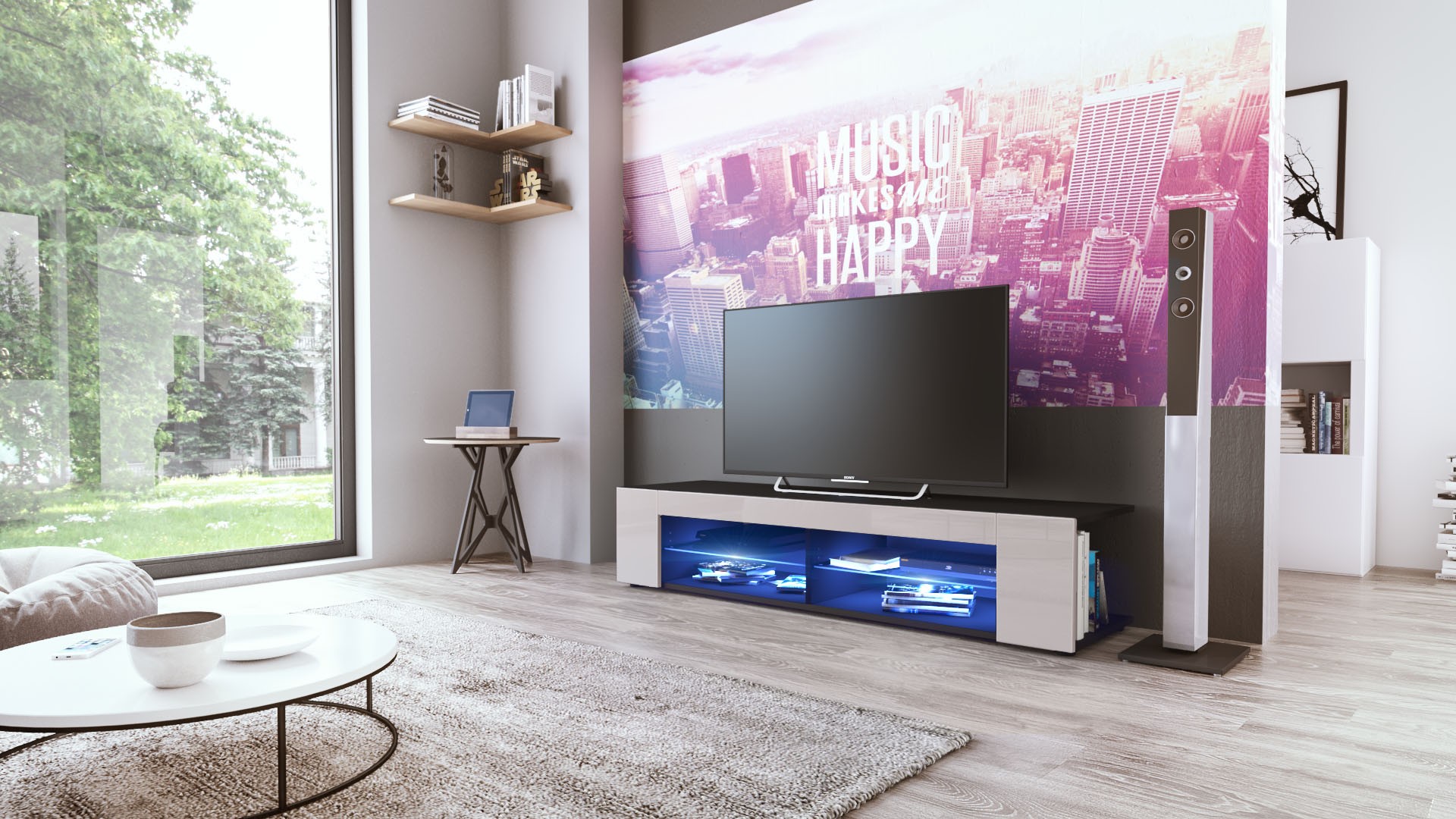 Meuble HIFI Design pas cher