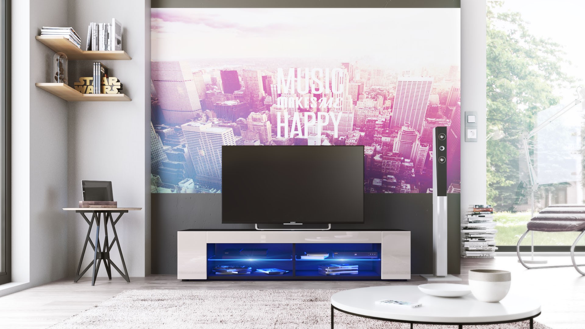 Meuble HIFI Design pas cher