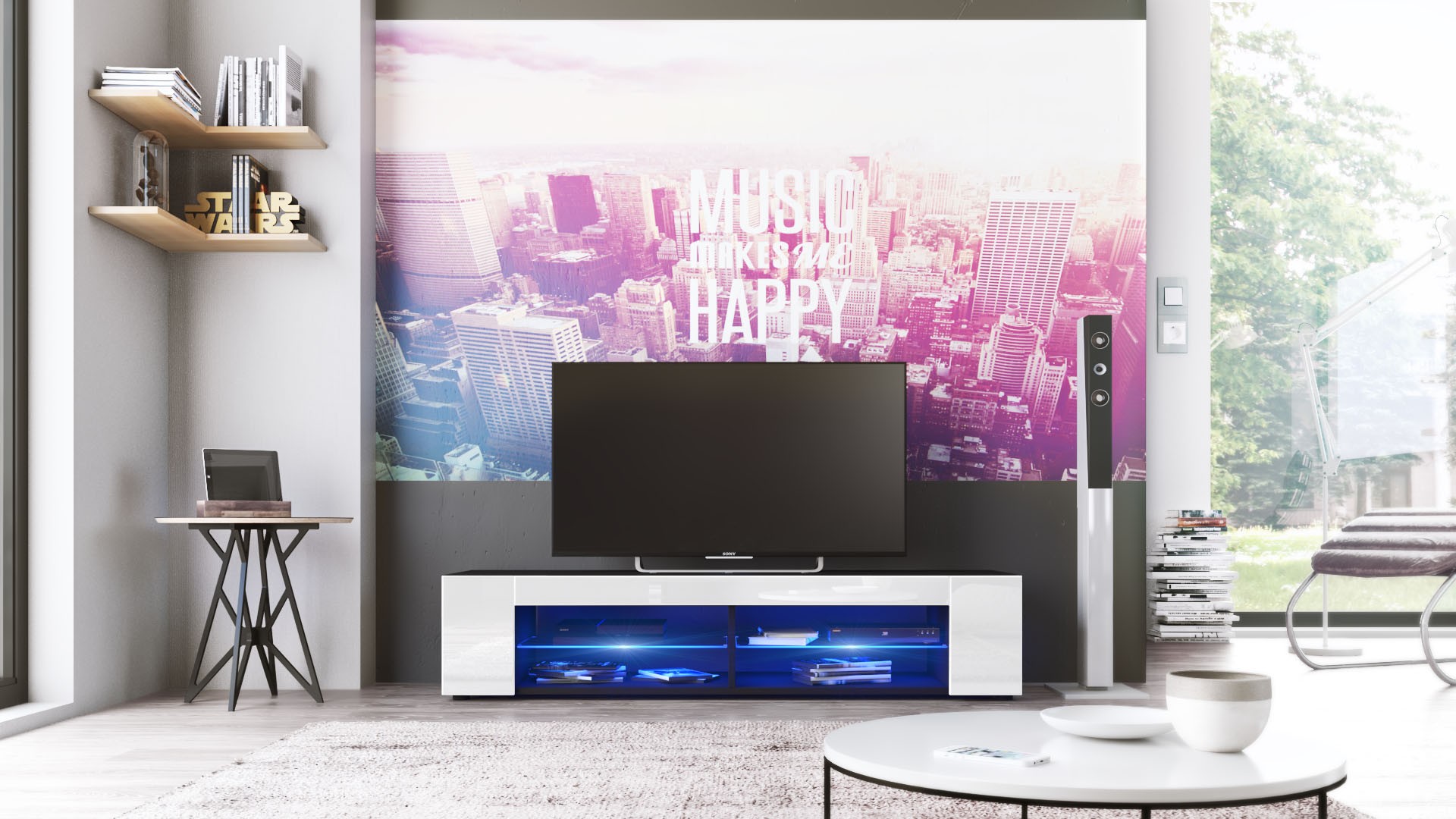 Meuble HIFI Design pas cher