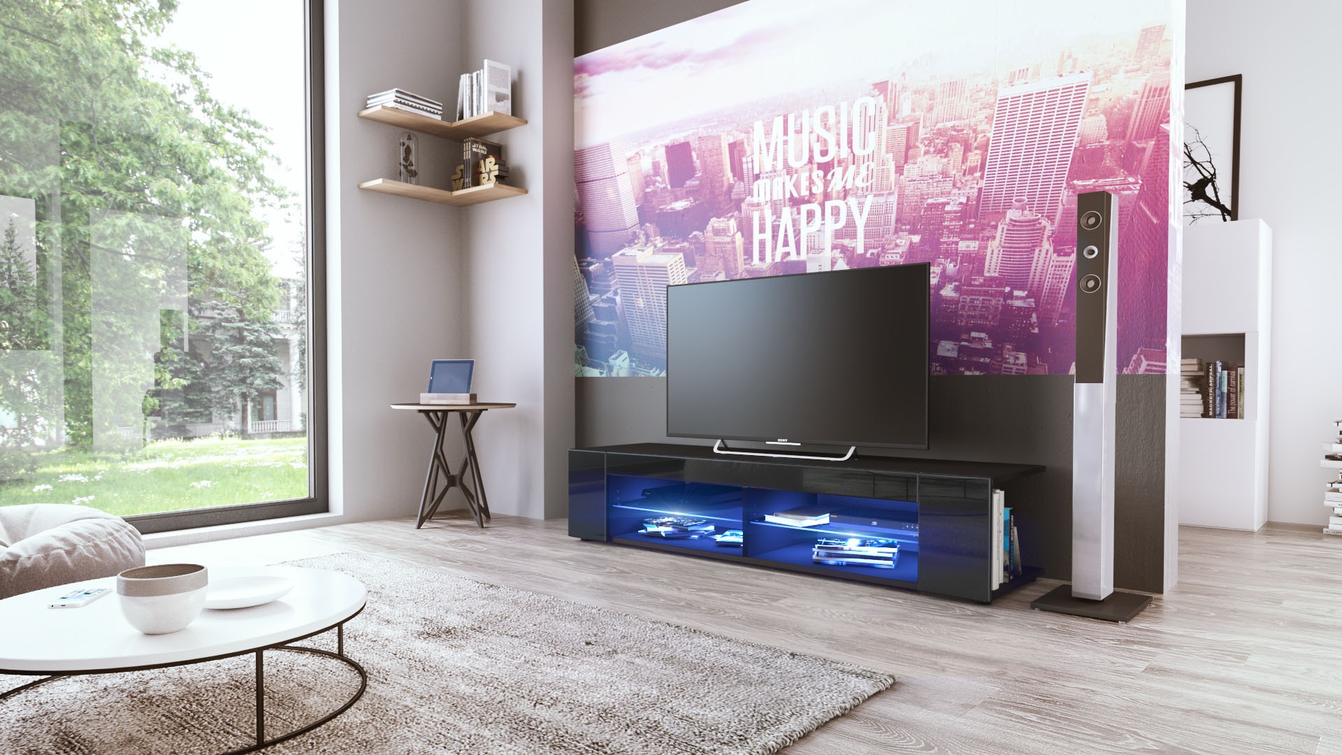 Meuble HIFI Design pas cher