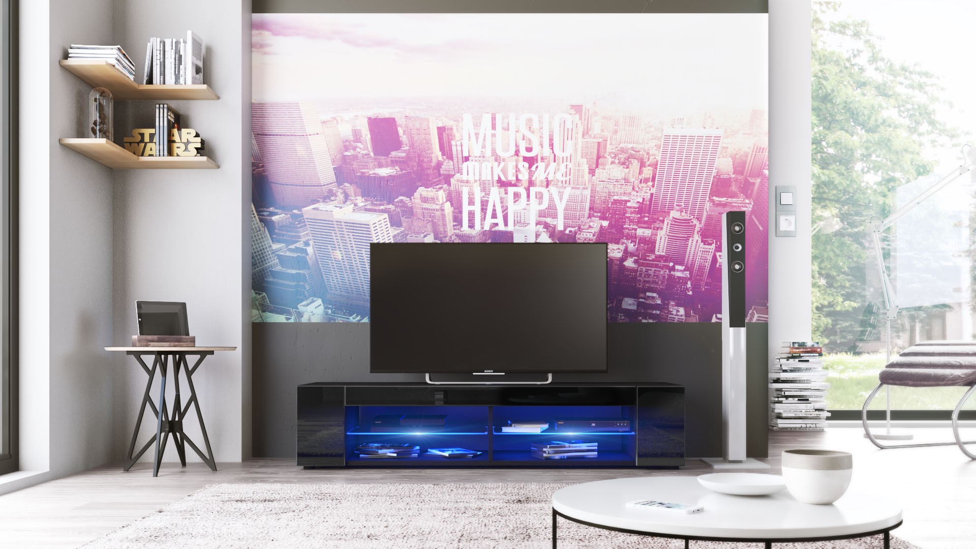 Meuble HIFI Design pas cher