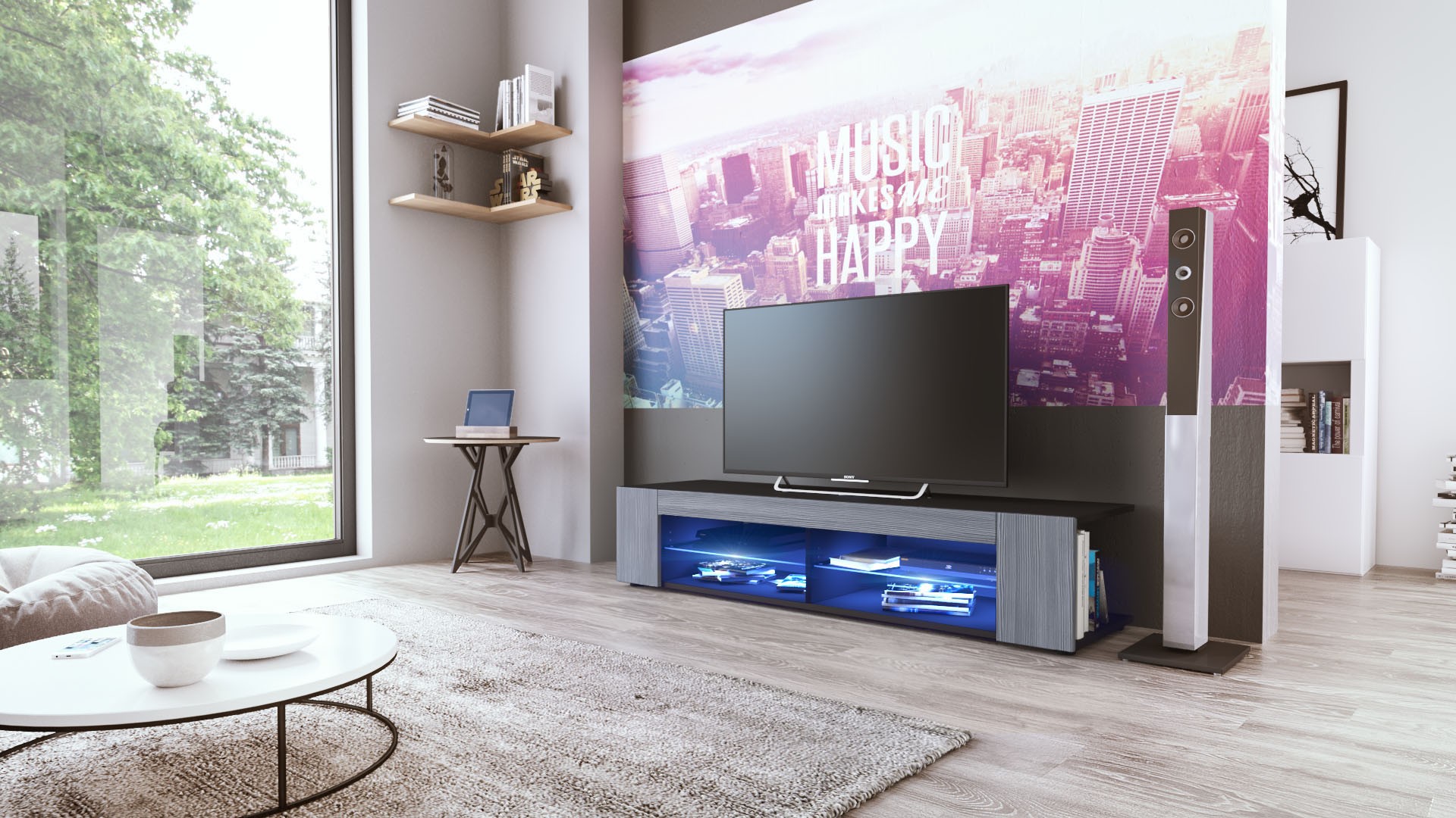 Meuble HIFI Design pas cher