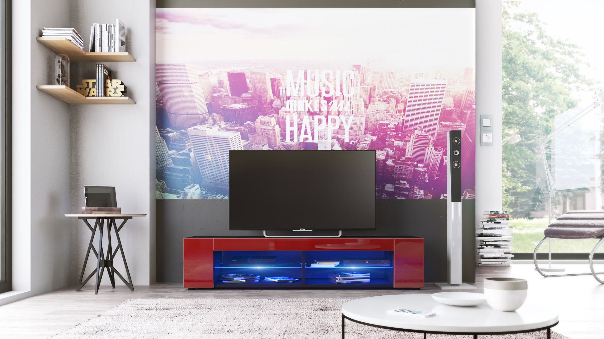 Meuble HIFI Design pas cher