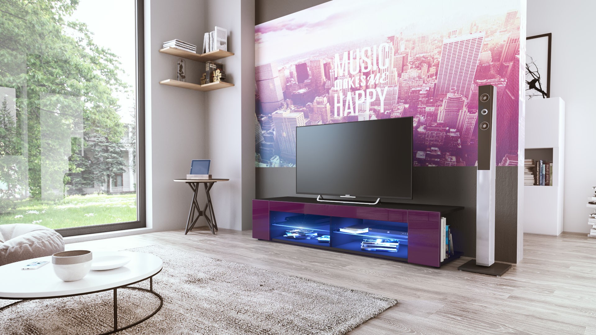 Meuble HIFI Design pas cher