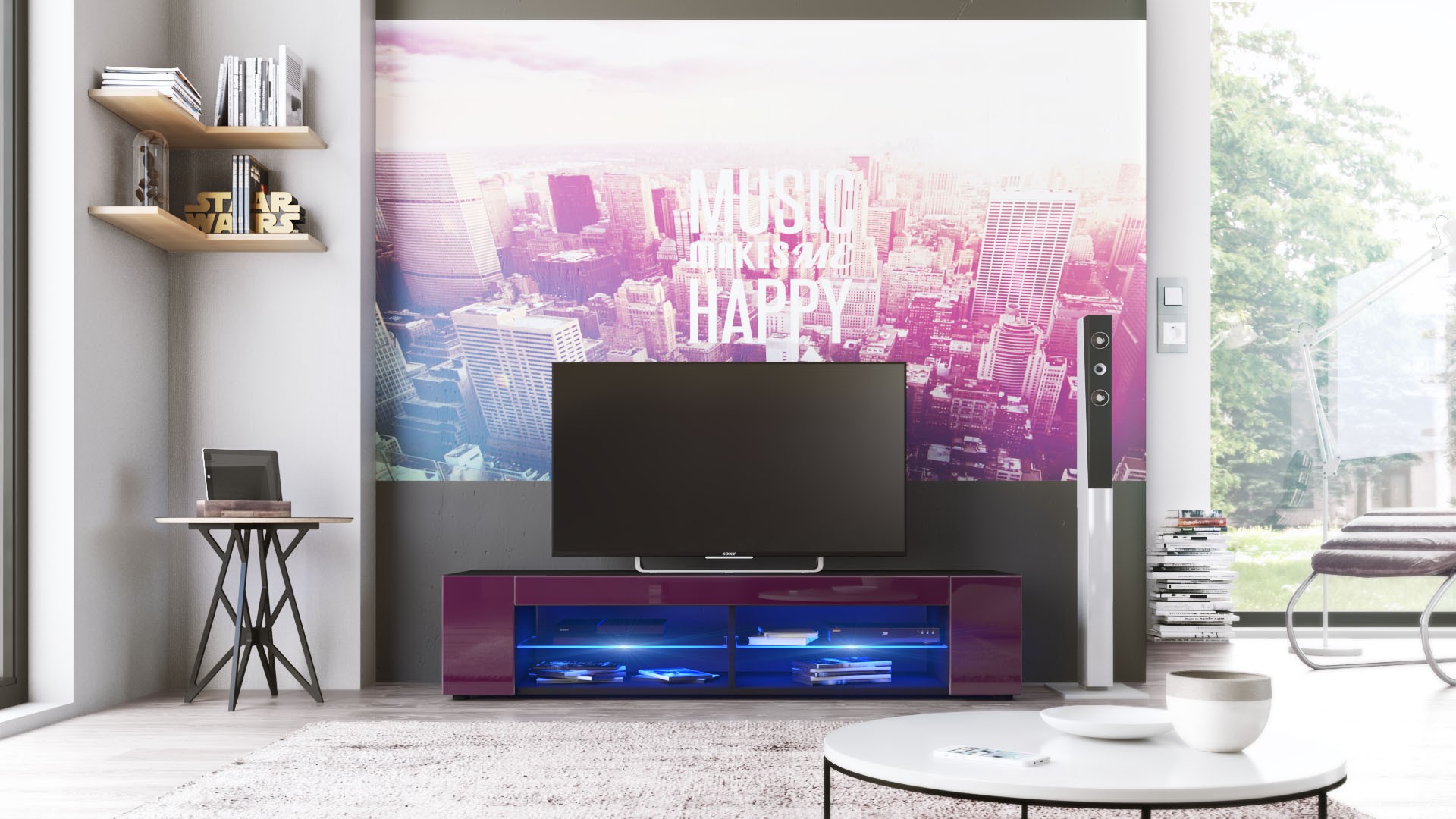 Meuble HIFI Design pas cher