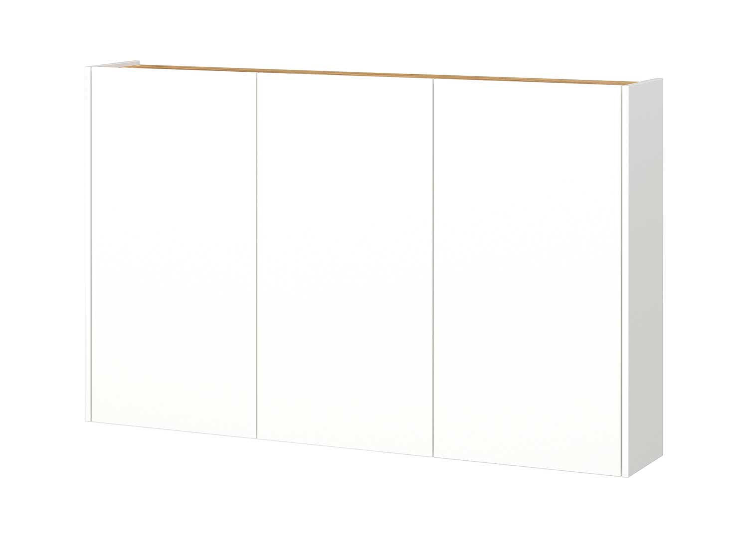 Meuble rangement entrée blanc et chêne Libbiano