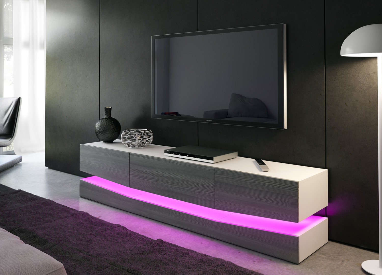 Meuble télé bas design