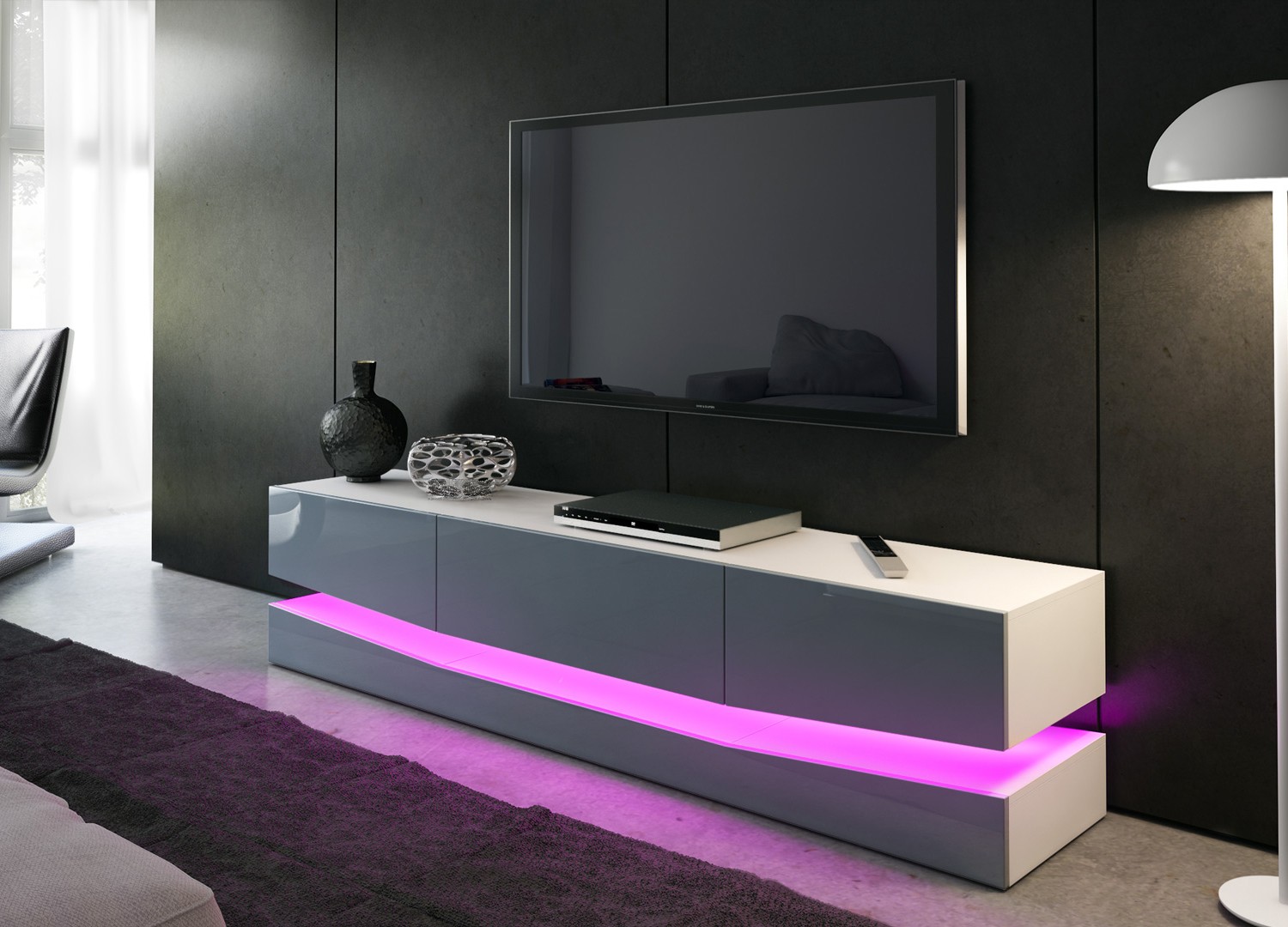 Meuble télé bas design