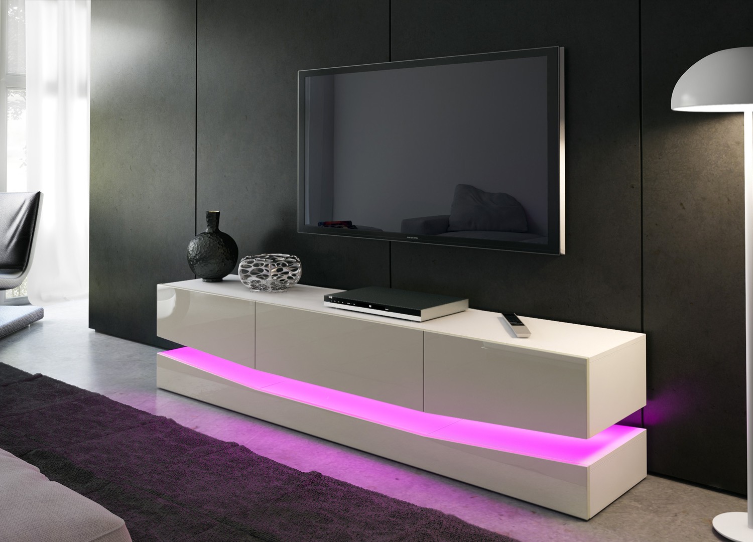 Meuble télé bas design