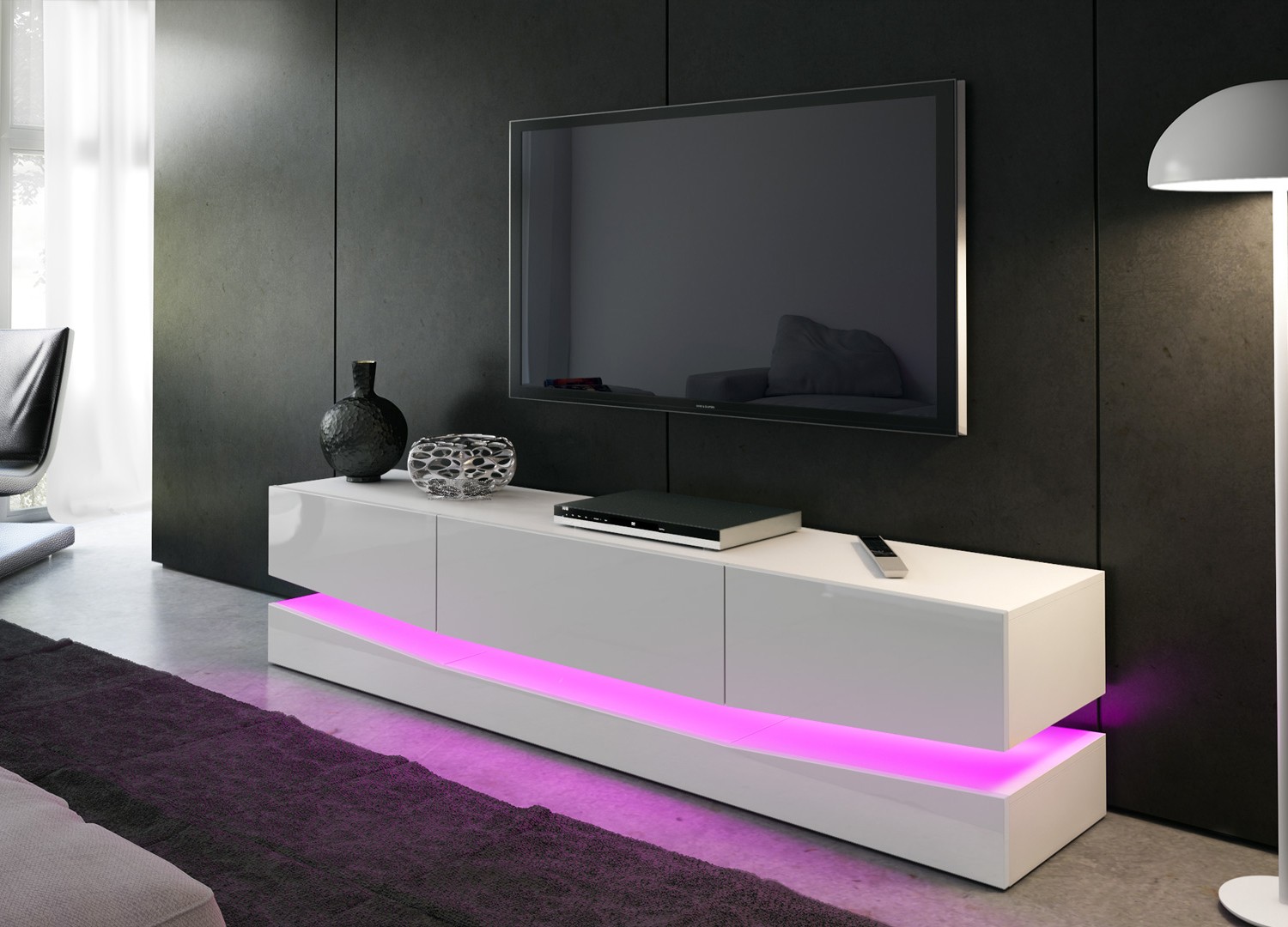 Meuble télé bas design